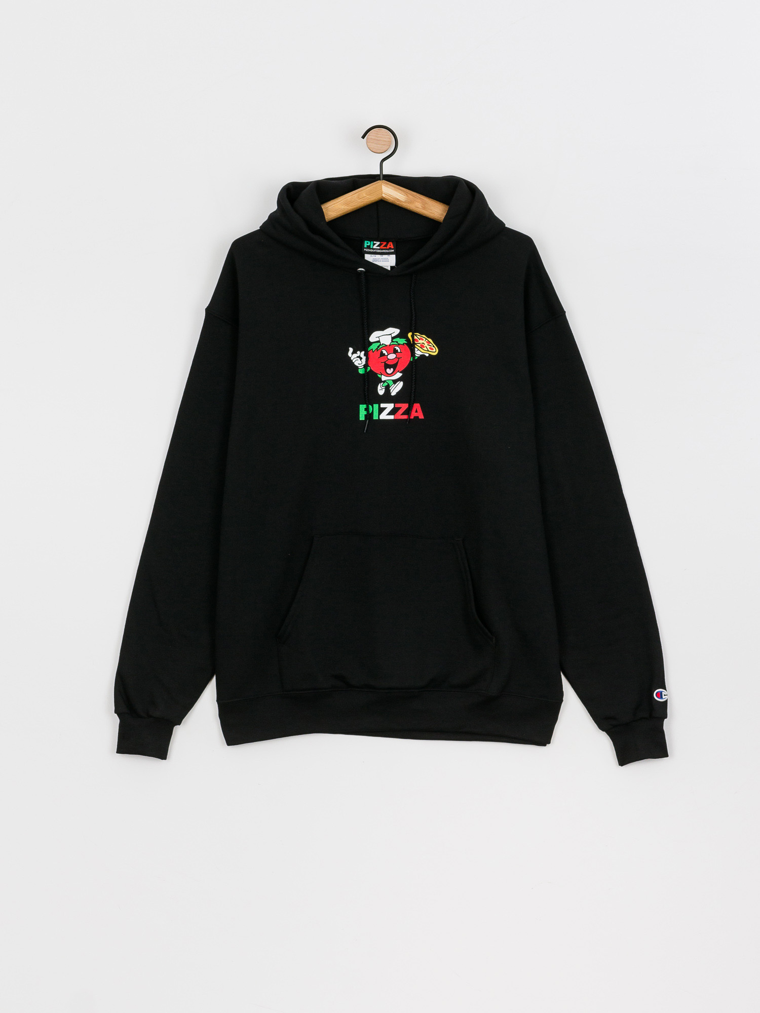 Pizza Skateboards Tomato Chef Champion HD Hoodie - black (black)