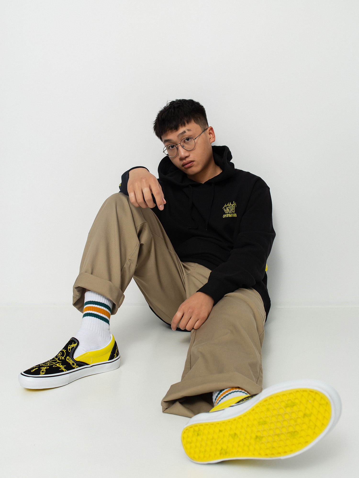 Vans X Spongebob Skull Po Sweatshirt (spongebob/gigliotti)