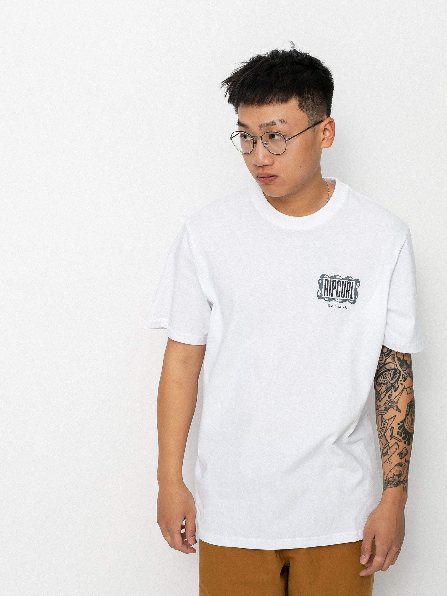 Rip Curl Mind Wave Logo T-shirt (white)
