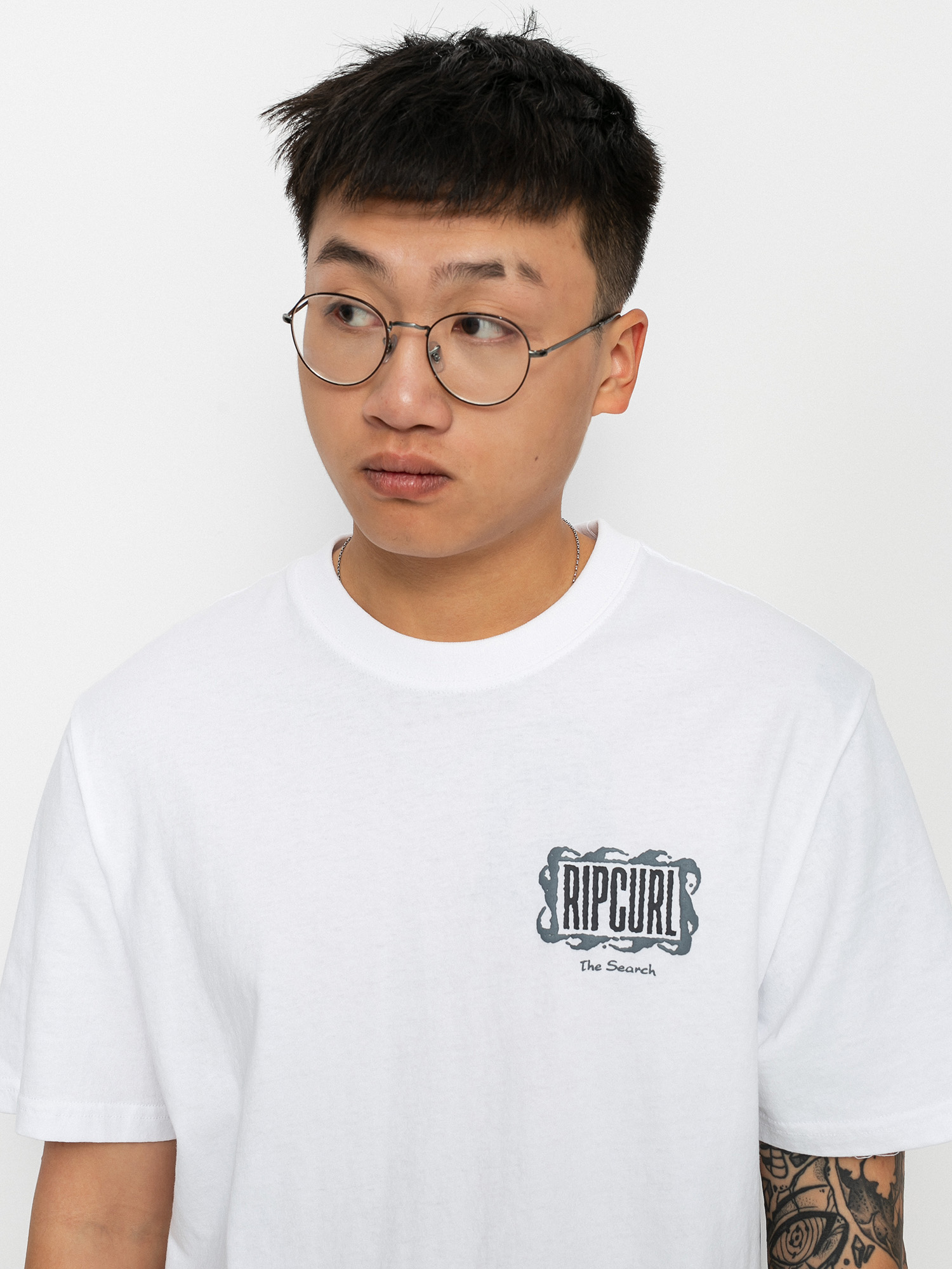 Rip Curl Mind Wave Logo T-shirt (white)