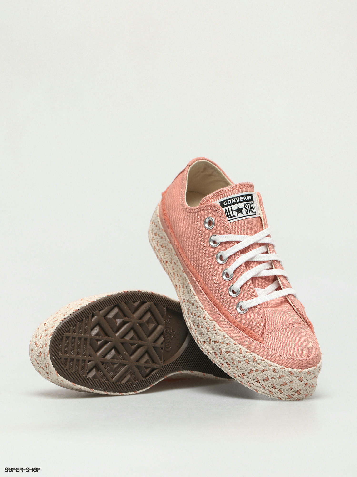 converse pink grey