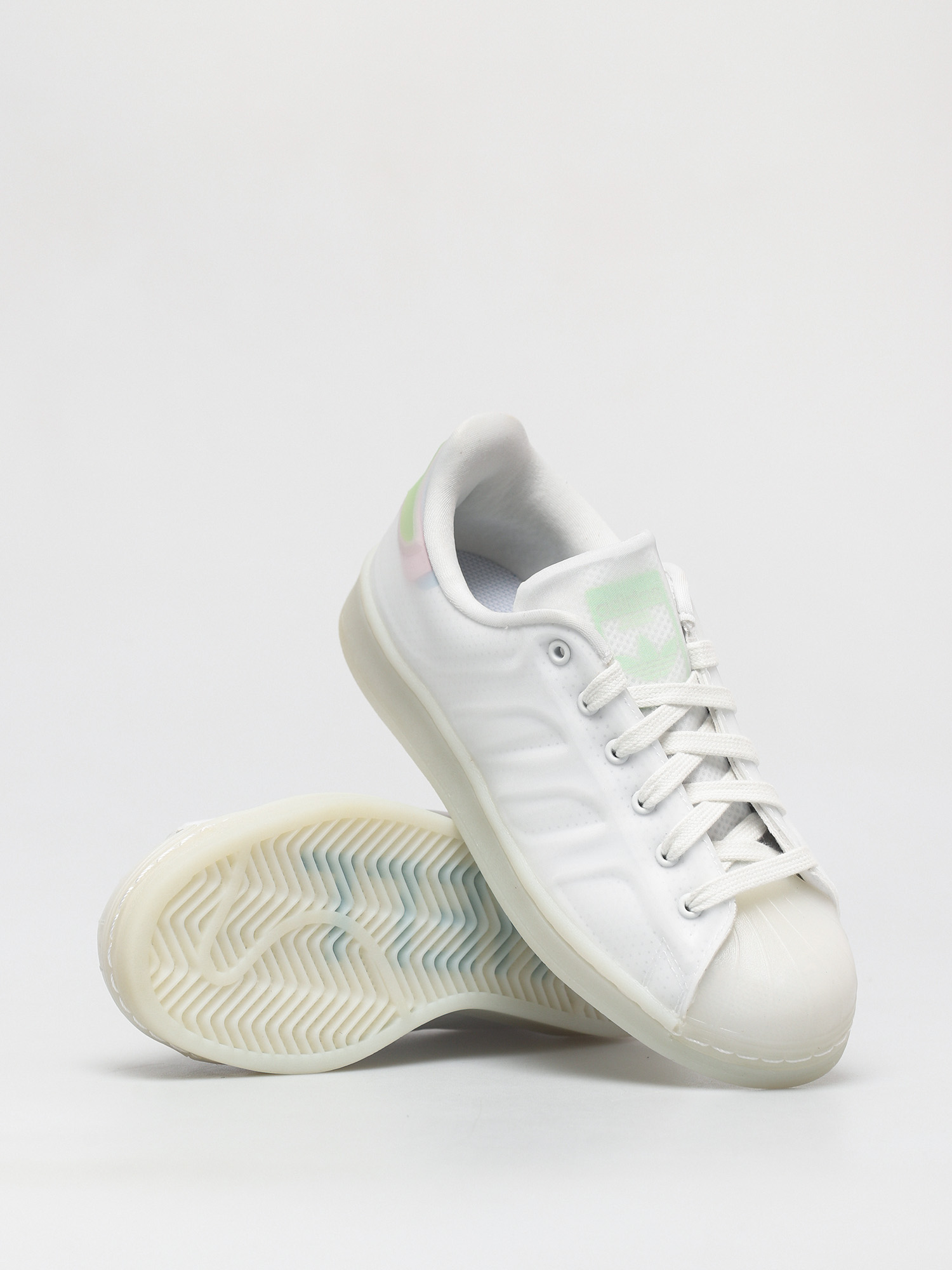 adidas Originals Superstar Futureshell Schuhe Wmn (ftwwht/ftwwht/glomin)