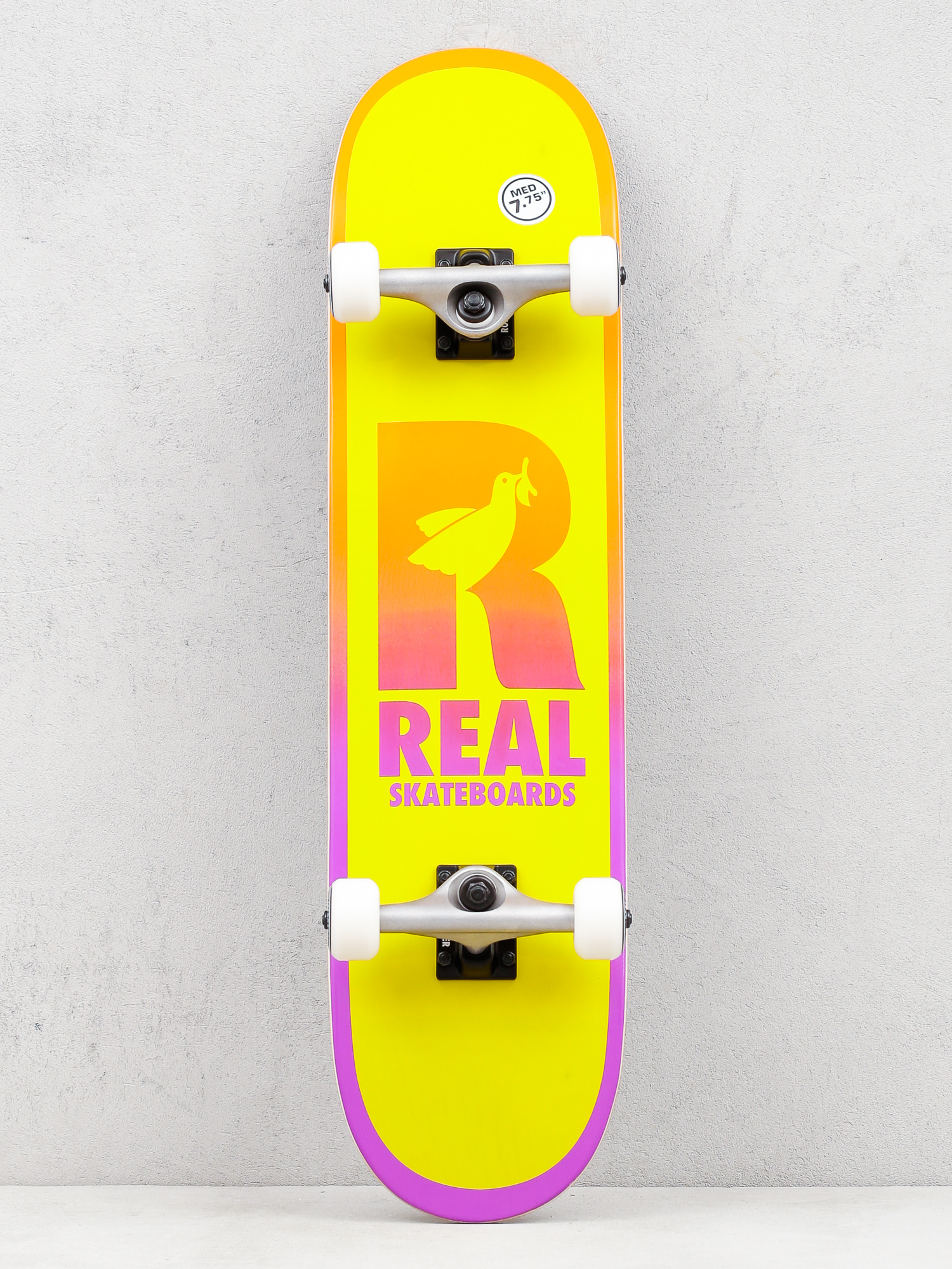 Real Be Free Skateboard (yellow)