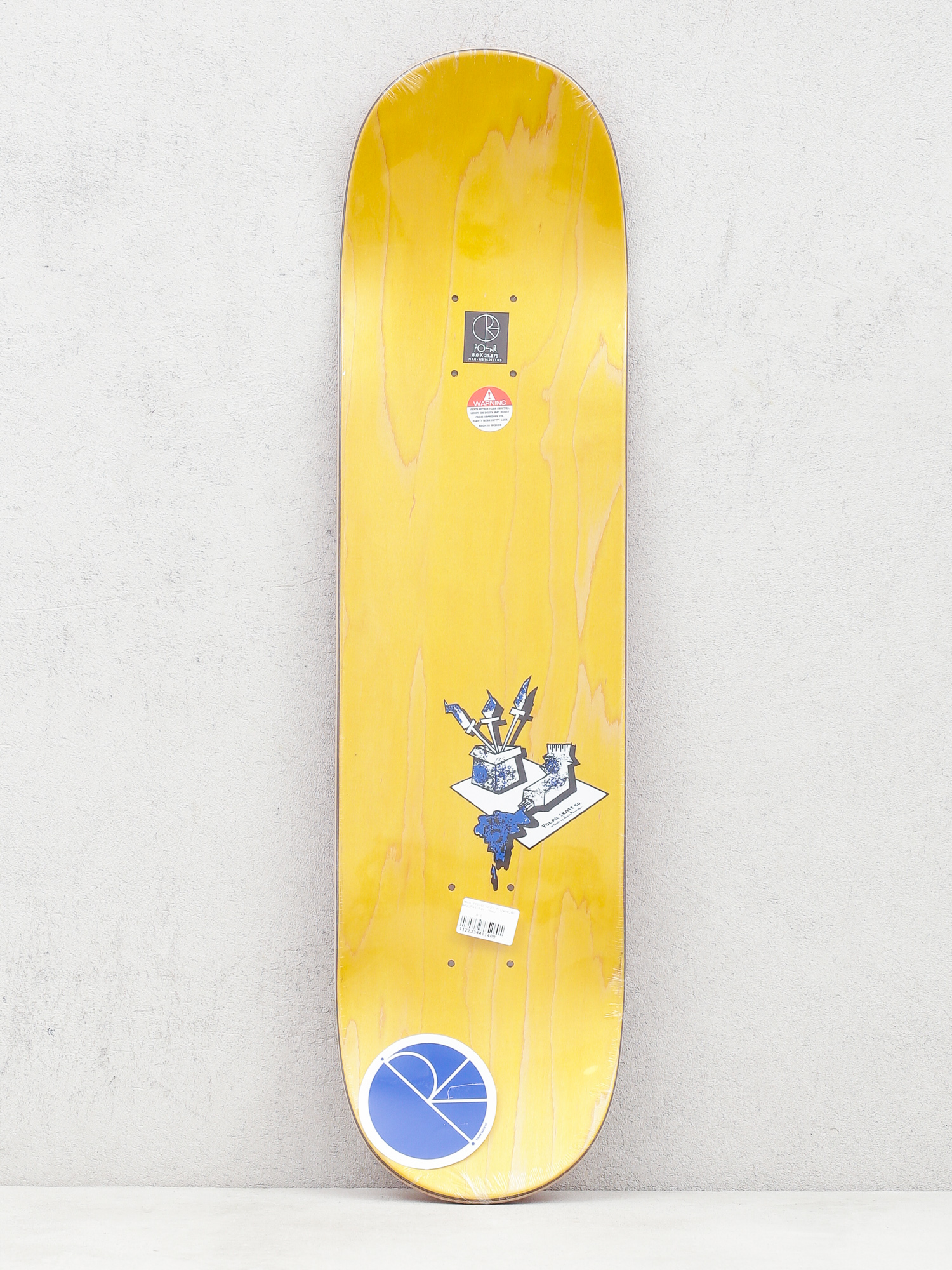 Polar Skate Dane Brady Painter Deck (red)