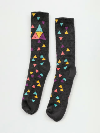 HUF TT Pattern Socks (charcoal)
