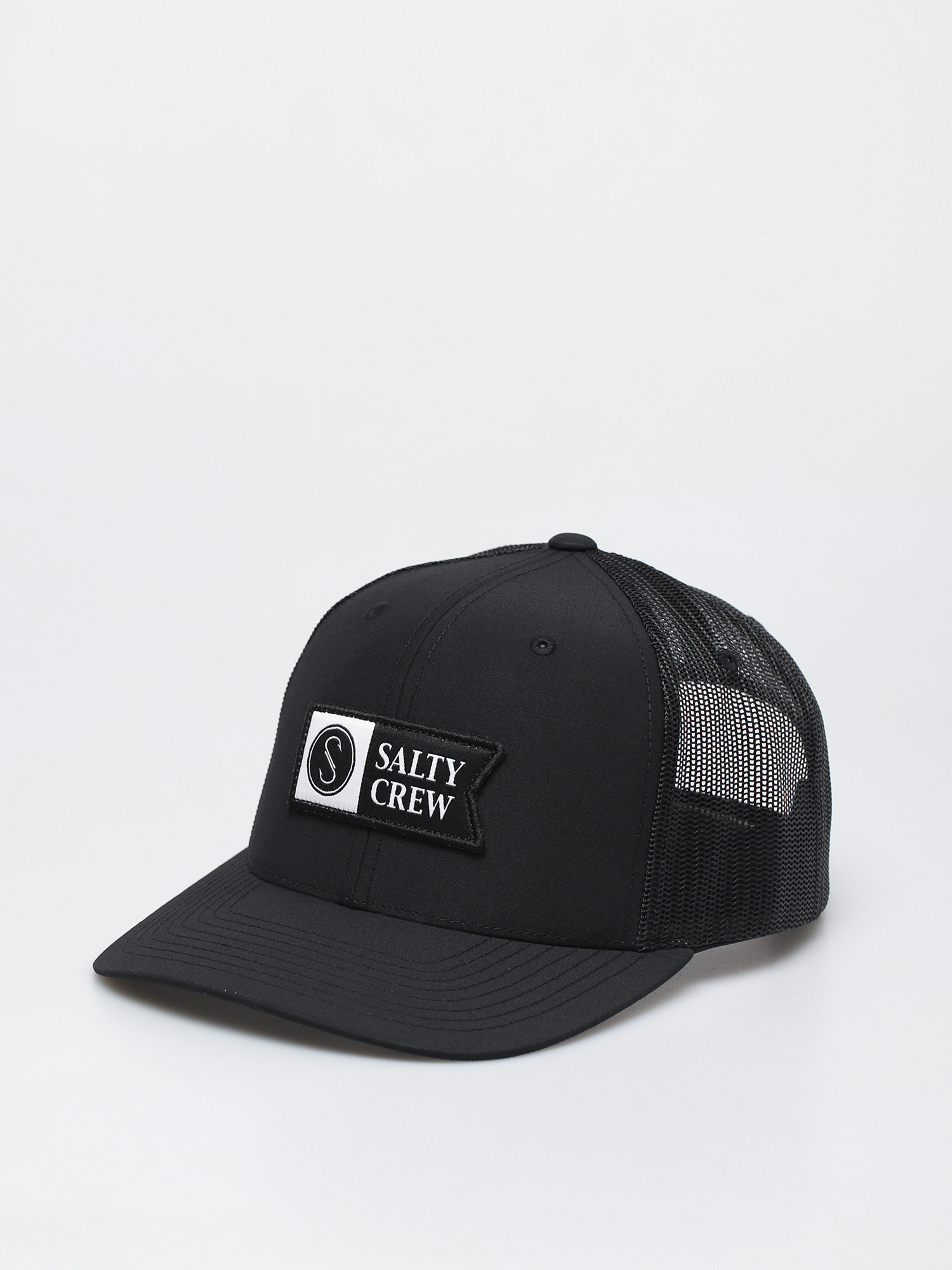 Salty Crew Pinnacle 2 Retro Trucker Cap (black)