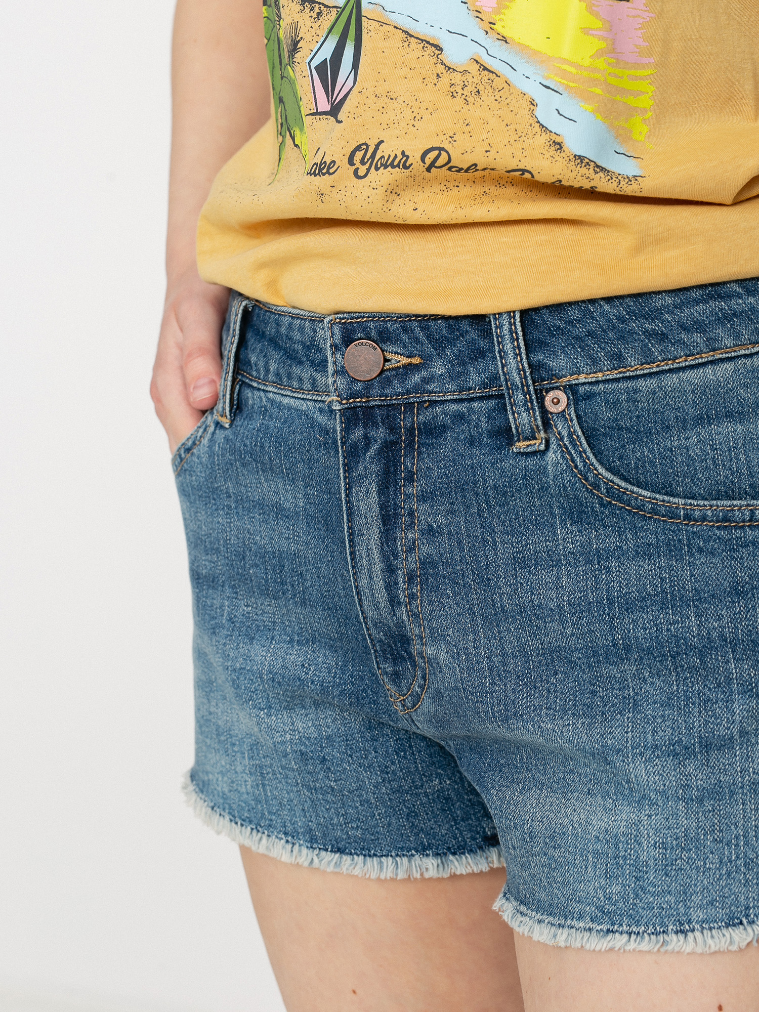 Volcom Stoney Stretch Shorts Wmn (blue swift wash)