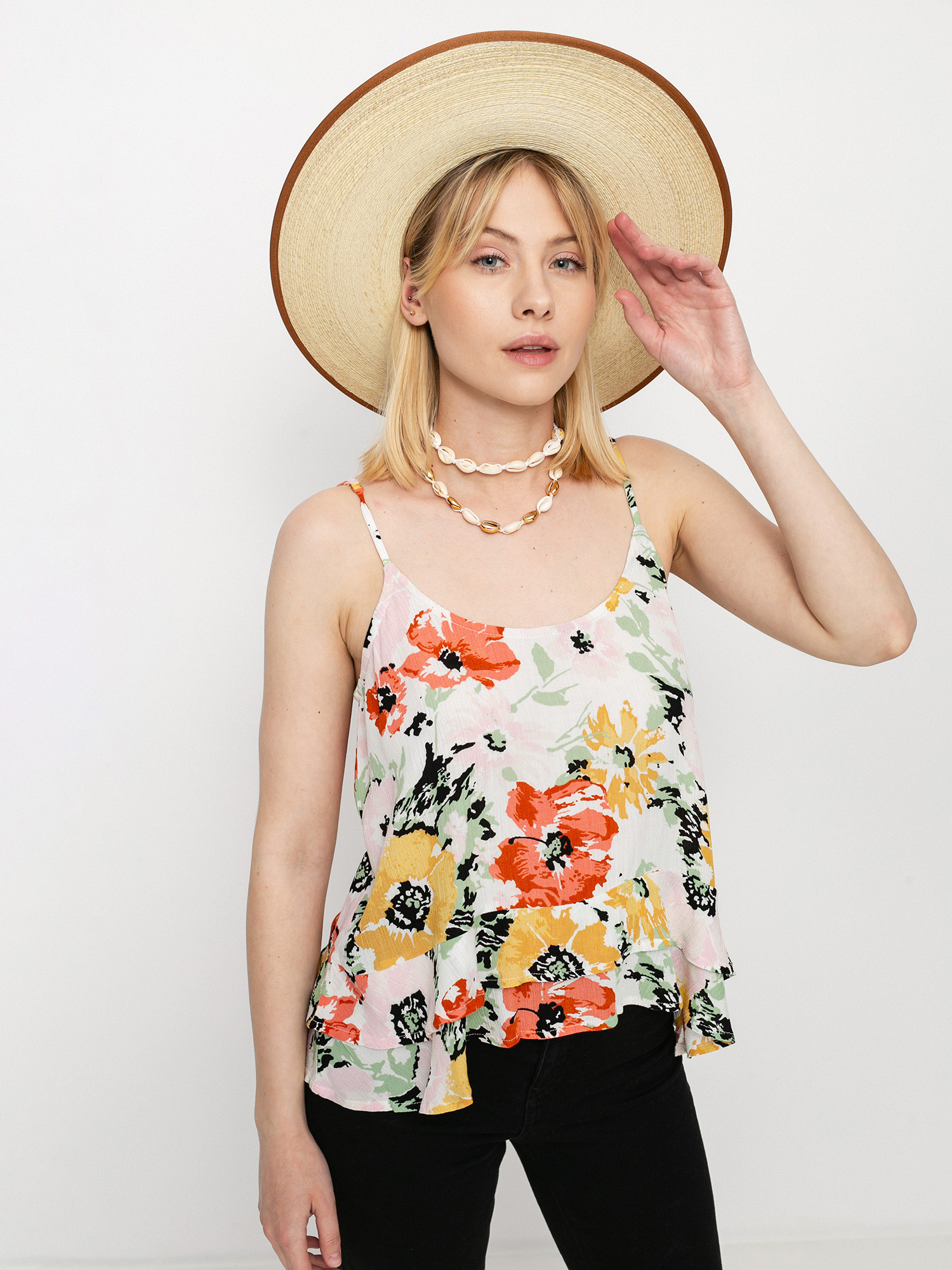 Volcom Thats My Type Cami Tank top Wmn (star white)