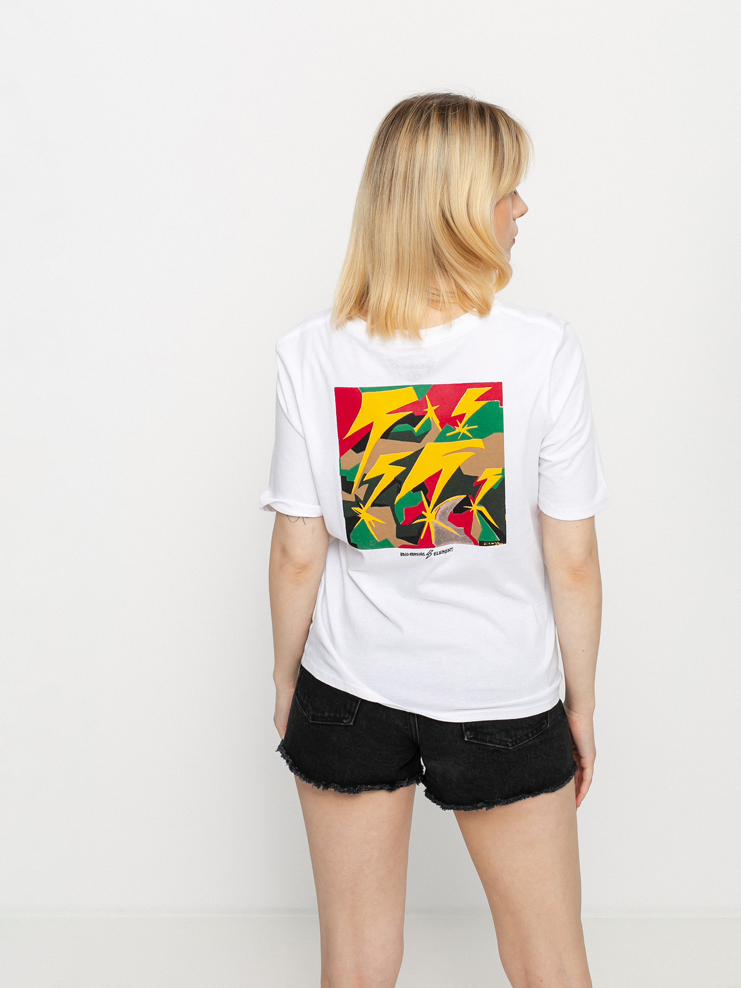 Element Bad Brains T-shirt Wmn (white)