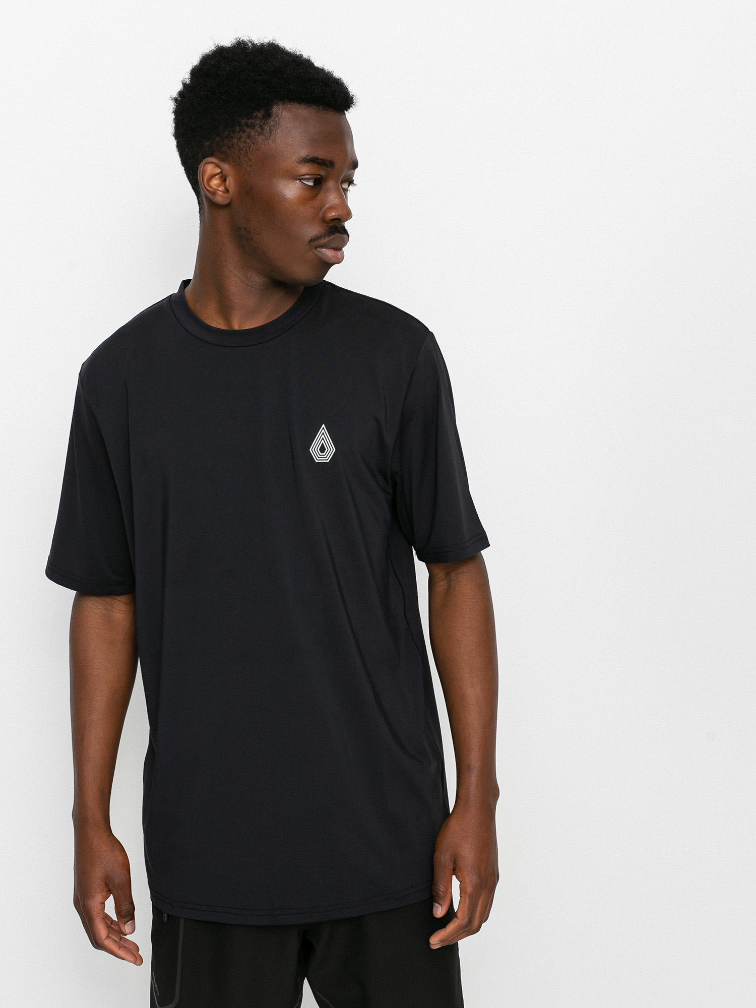 volcom t shirt black