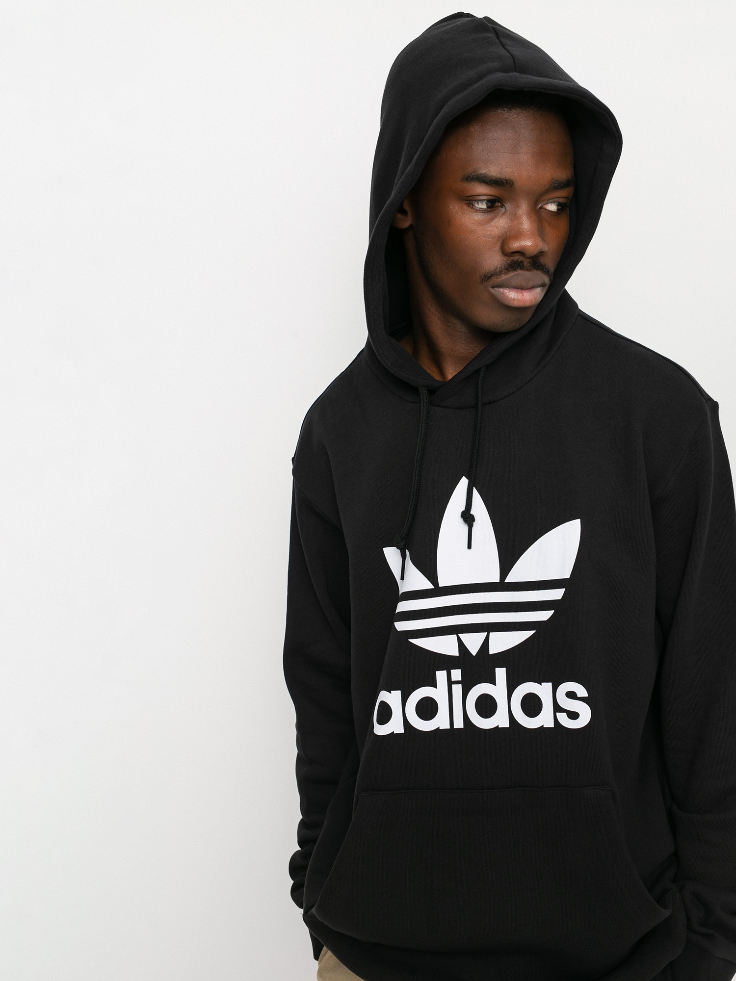adidas Originals Trefoil HD Hoodie (black/white)