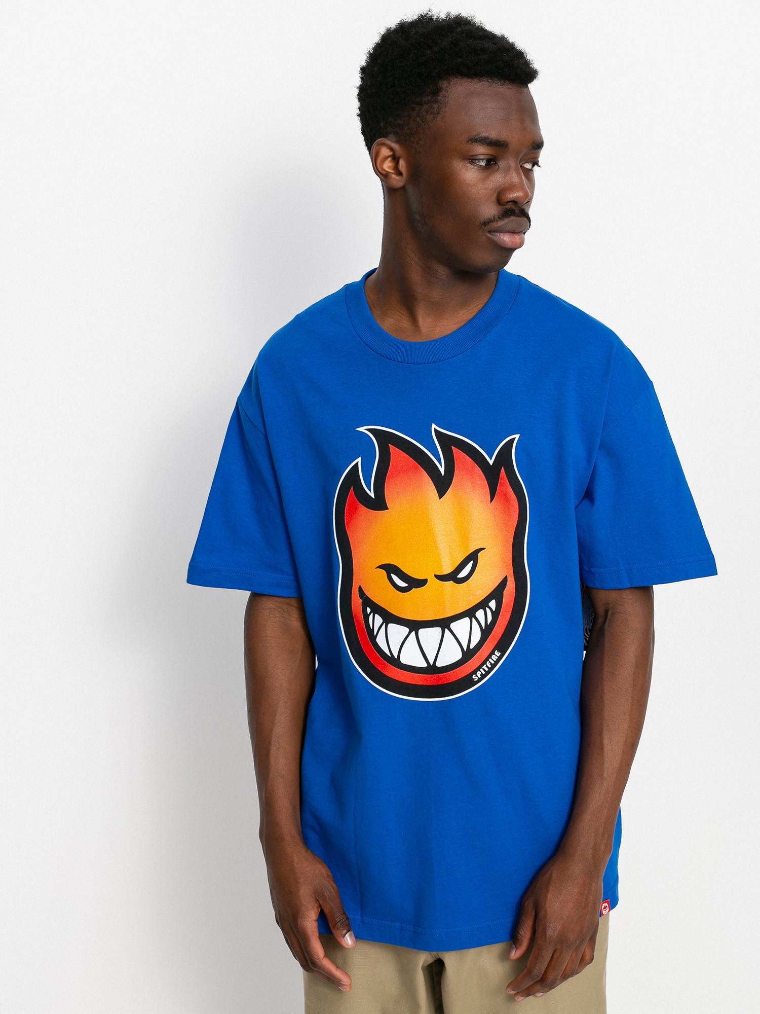 Spitfire Bghd Fd Fill T-shirt - blue (royal/gold)