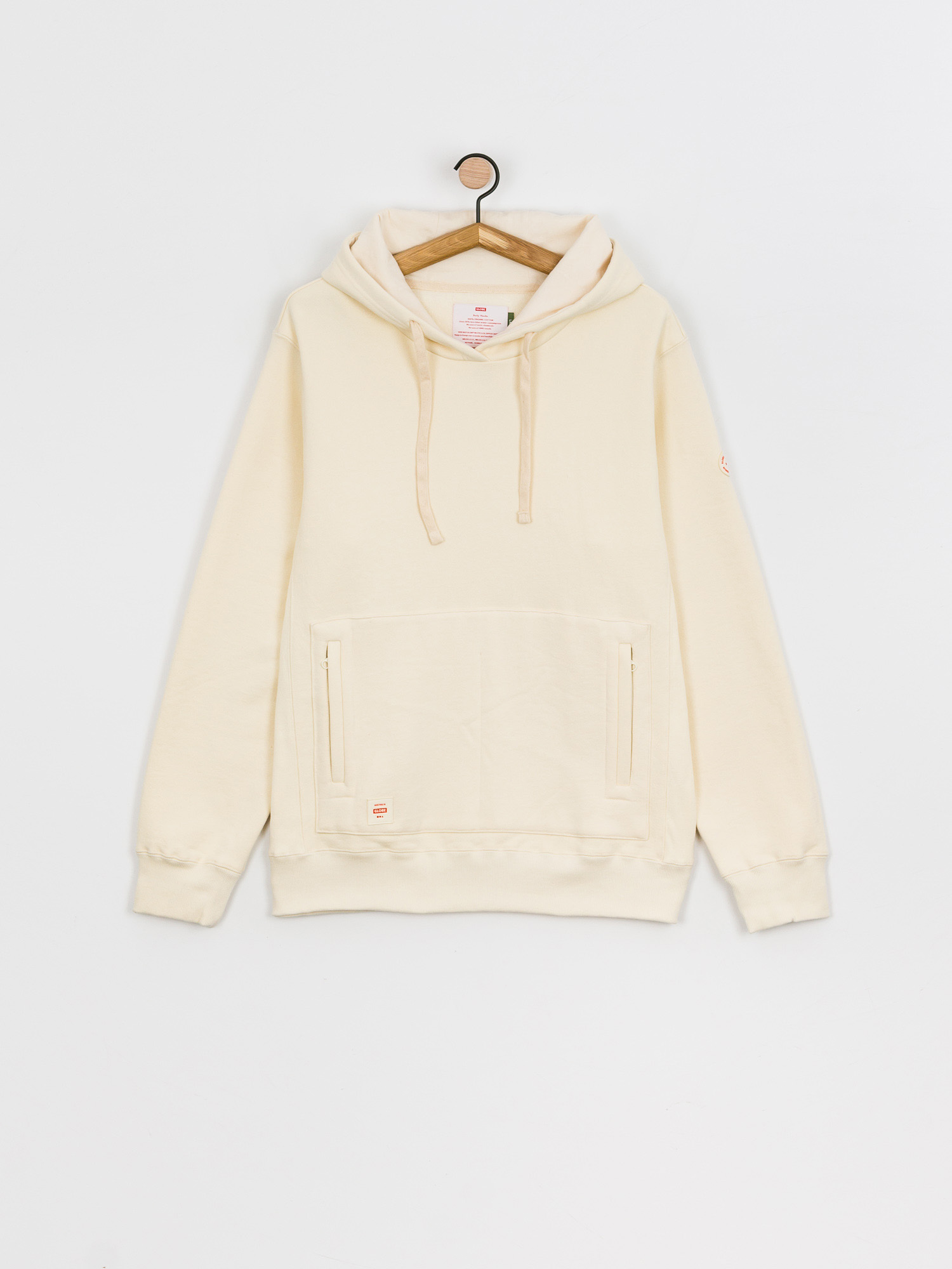 Globe Burly HD Hoodie (bleach free dye free)