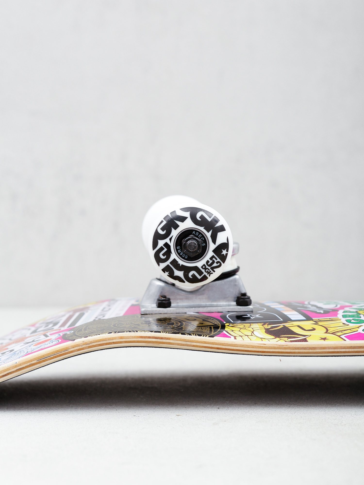 DGK Stix Skateboard (pink/multi)