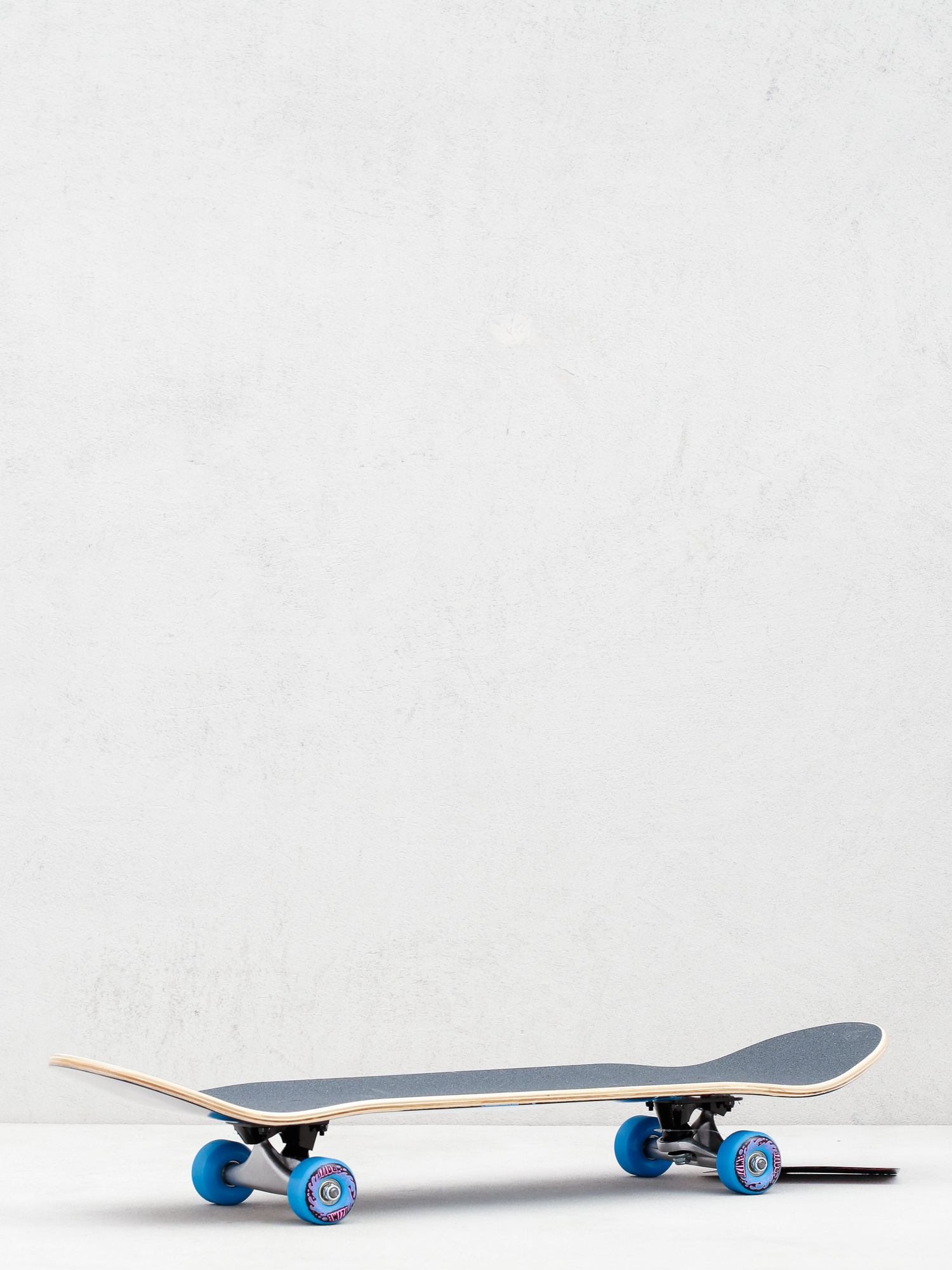 Santa Cruz Screaming Hand Full Sk8 Skateboard (black/blue)