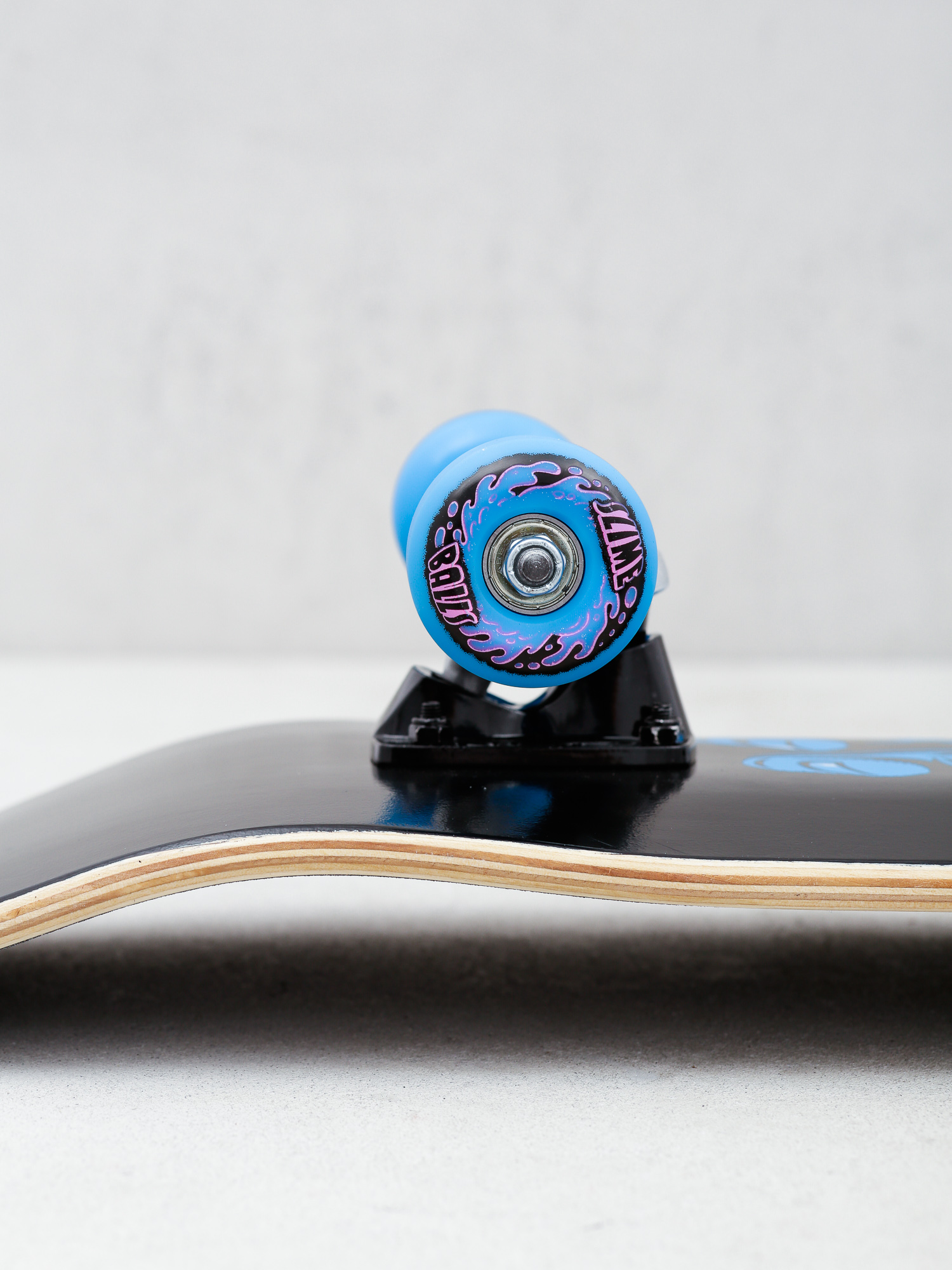Santa Cruz Screaming Hand Full Sk8 Skateboard - black (black/blue)