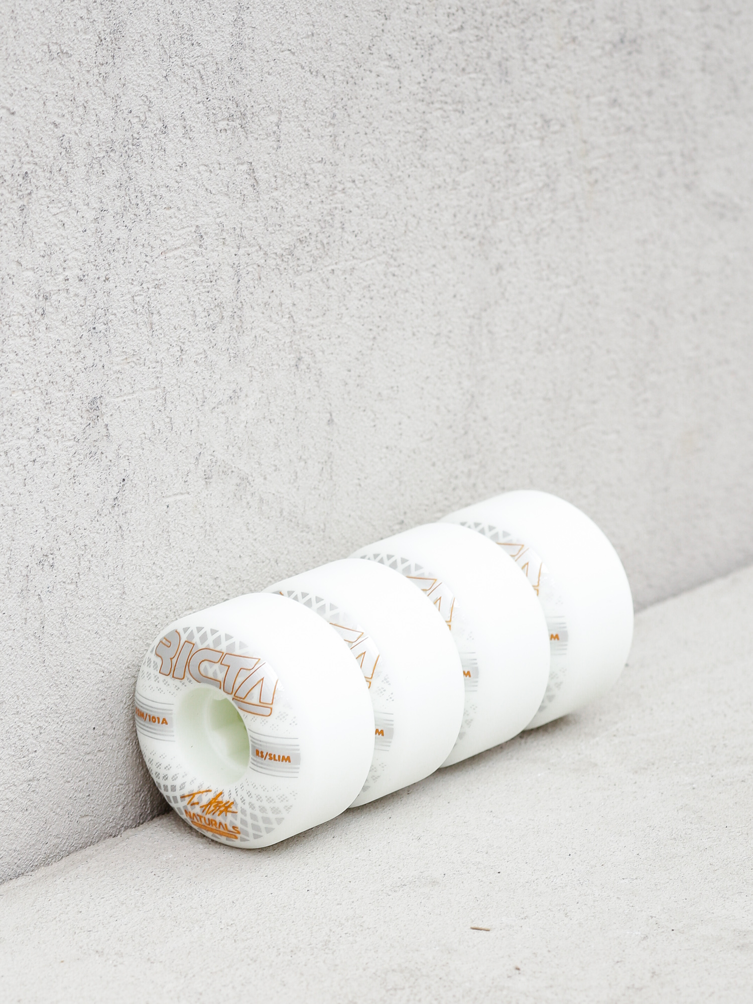 Ricta Asta Reflective Naturals Slim 101a Wheels (white/orange)