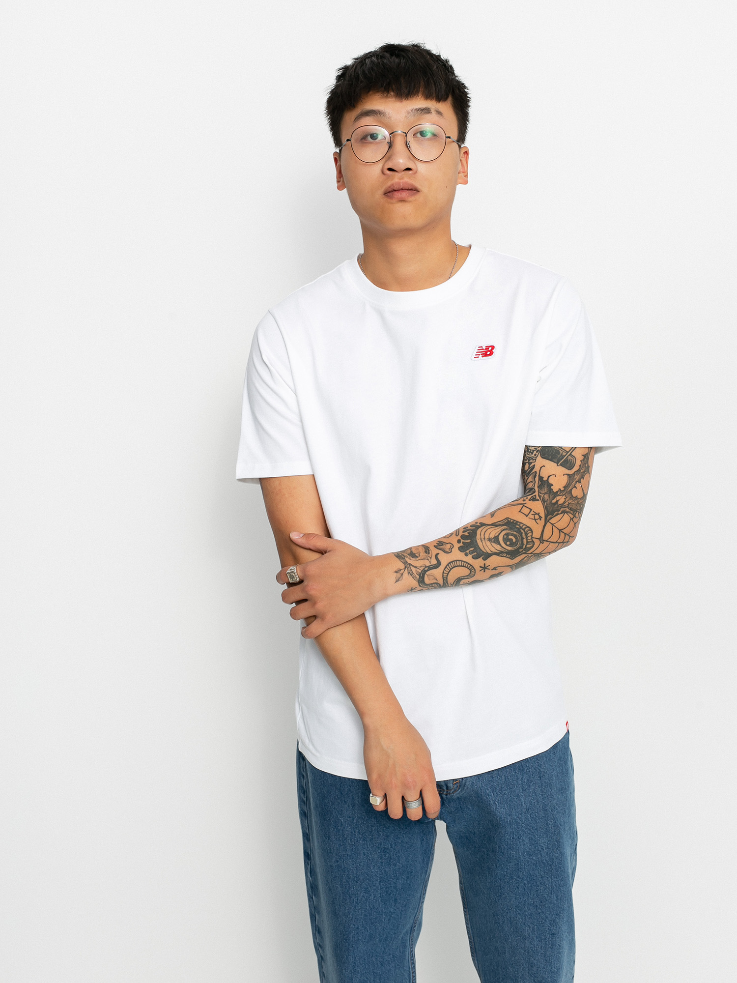New Balance Small Logo T-shirt (white)