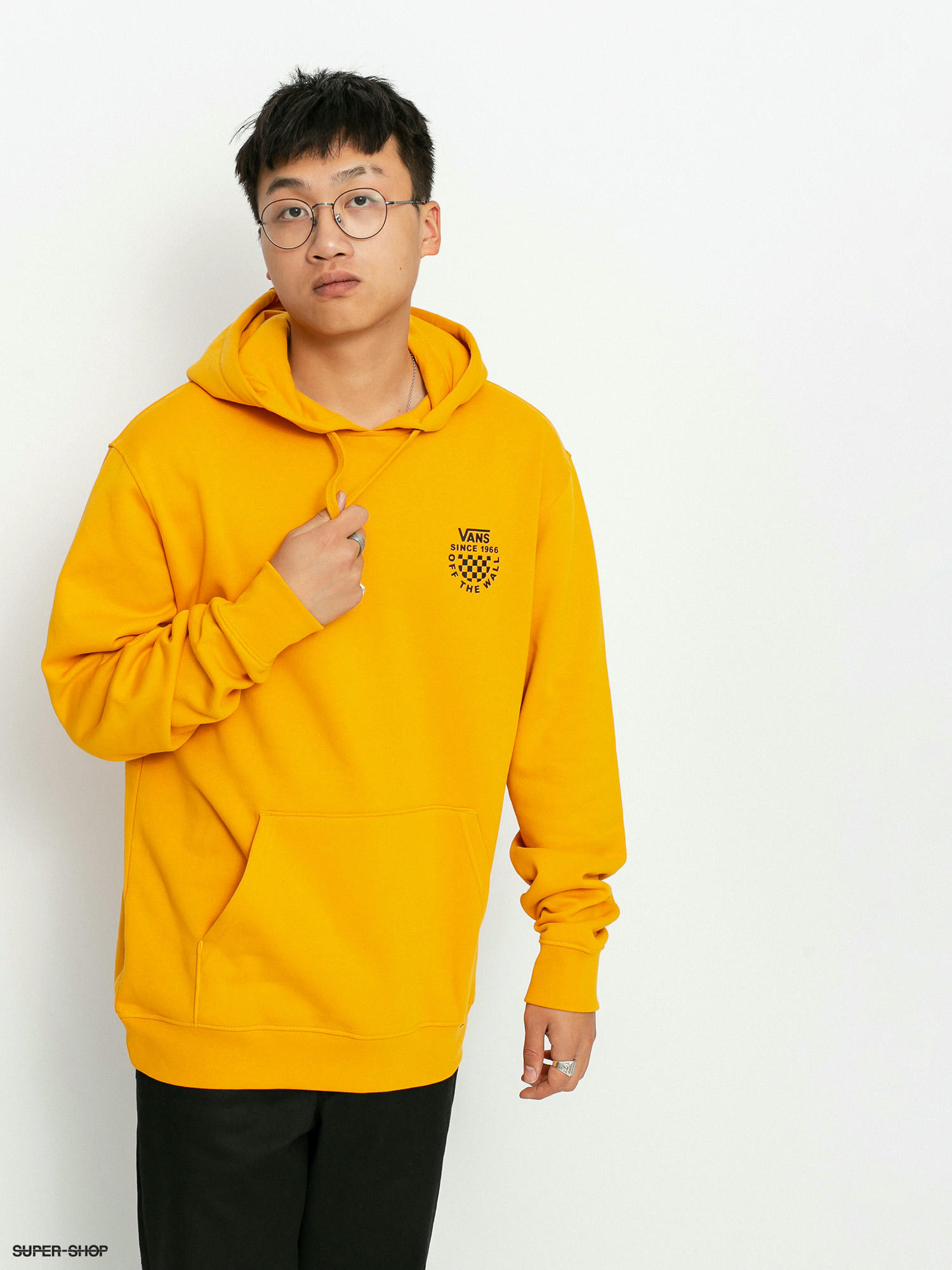 vans mustard yellow hoodie