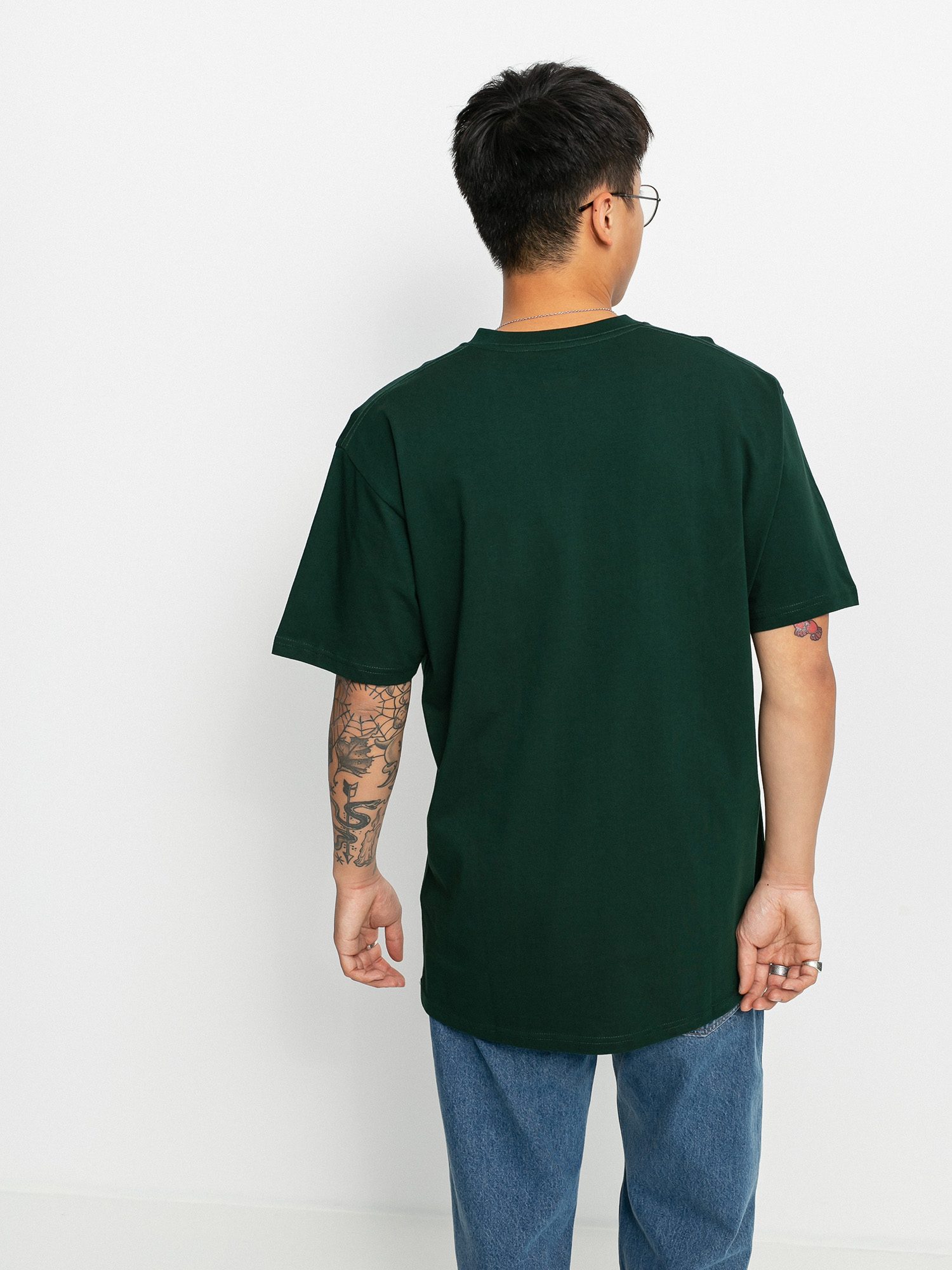 Vans Left Chest Logo T-shirt (scarab)