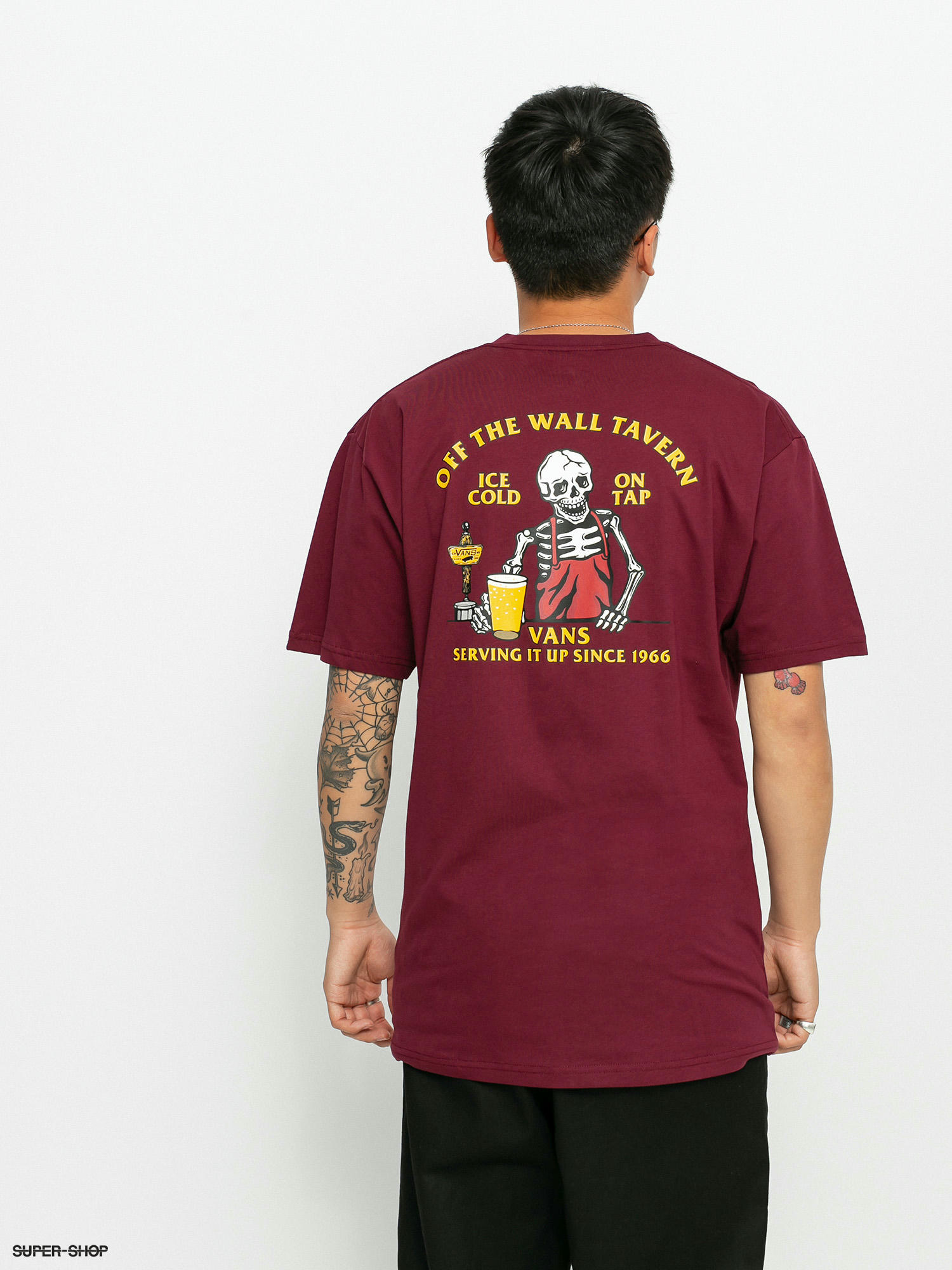 vans off the wall tavern t shirt