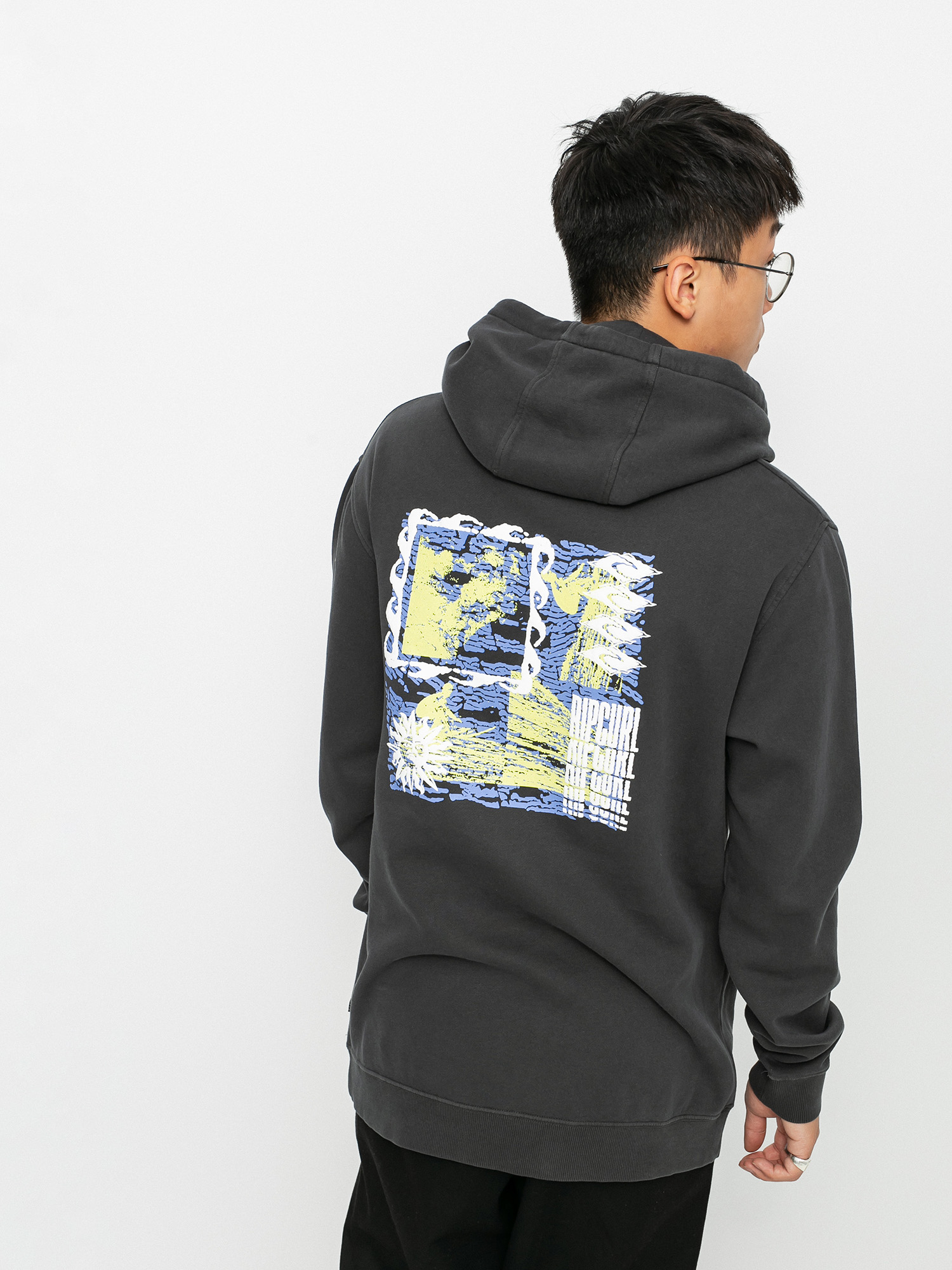 Rip Curl Mind Waves HD Hoodie (washed black)