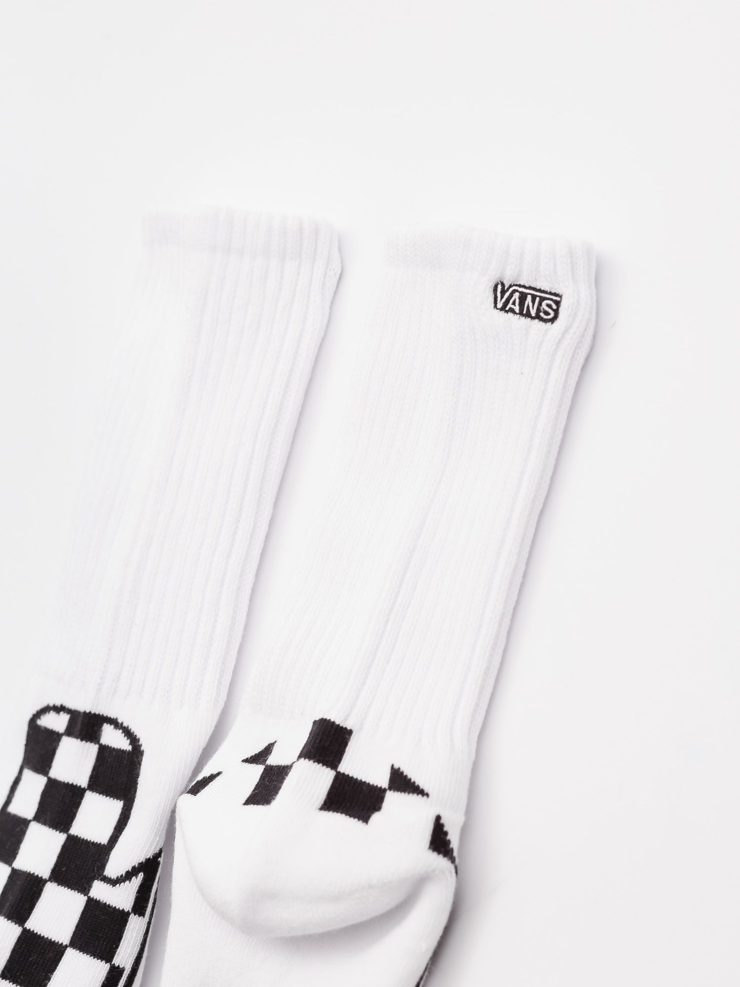 checkered vans with nike socks