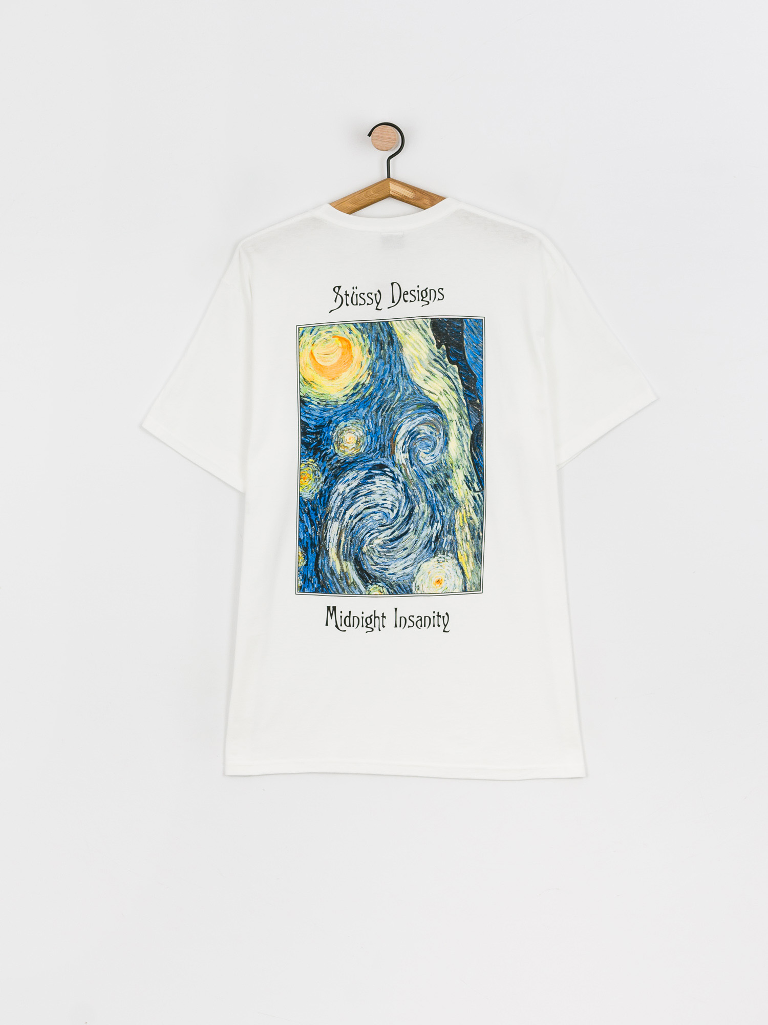 Stussy Midnight Insanity T-shirt (white)