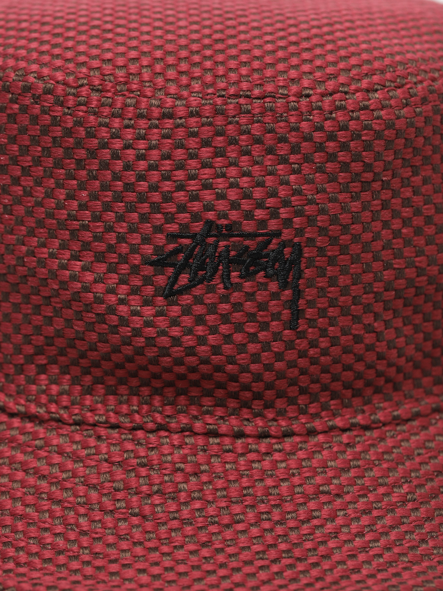 Stussy Jute Weave Bucket Hut (red)