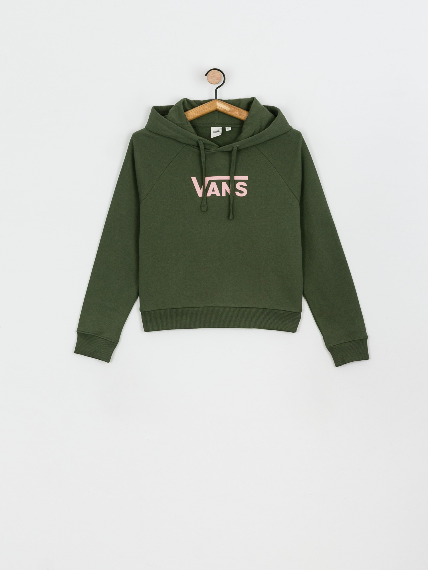 olive flying v fleece jacket