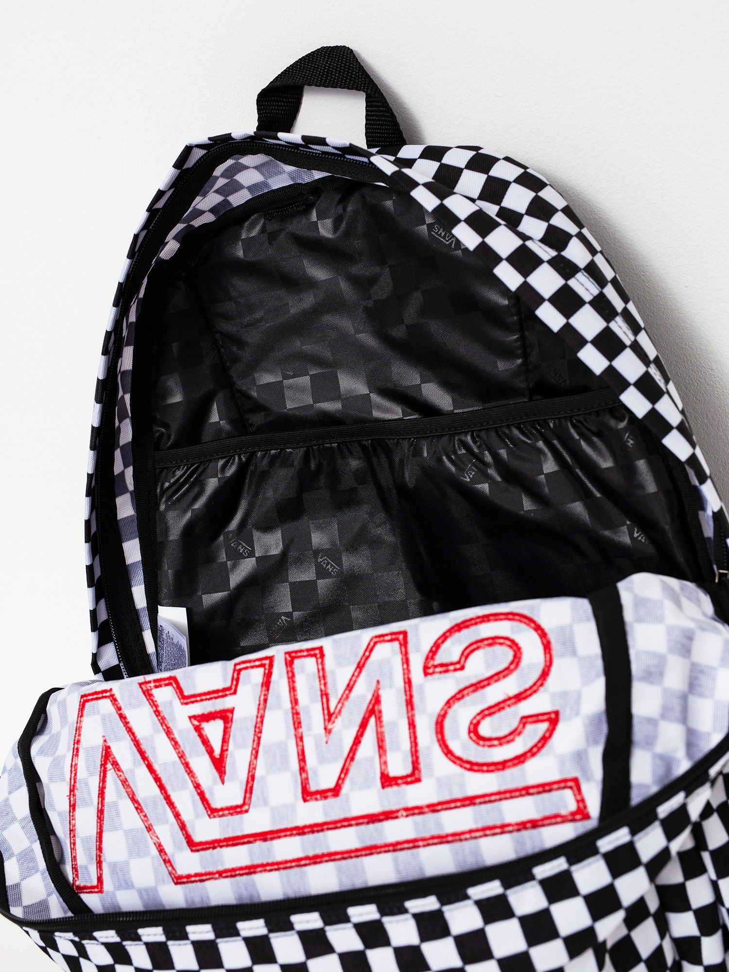 vans checkered rucksack