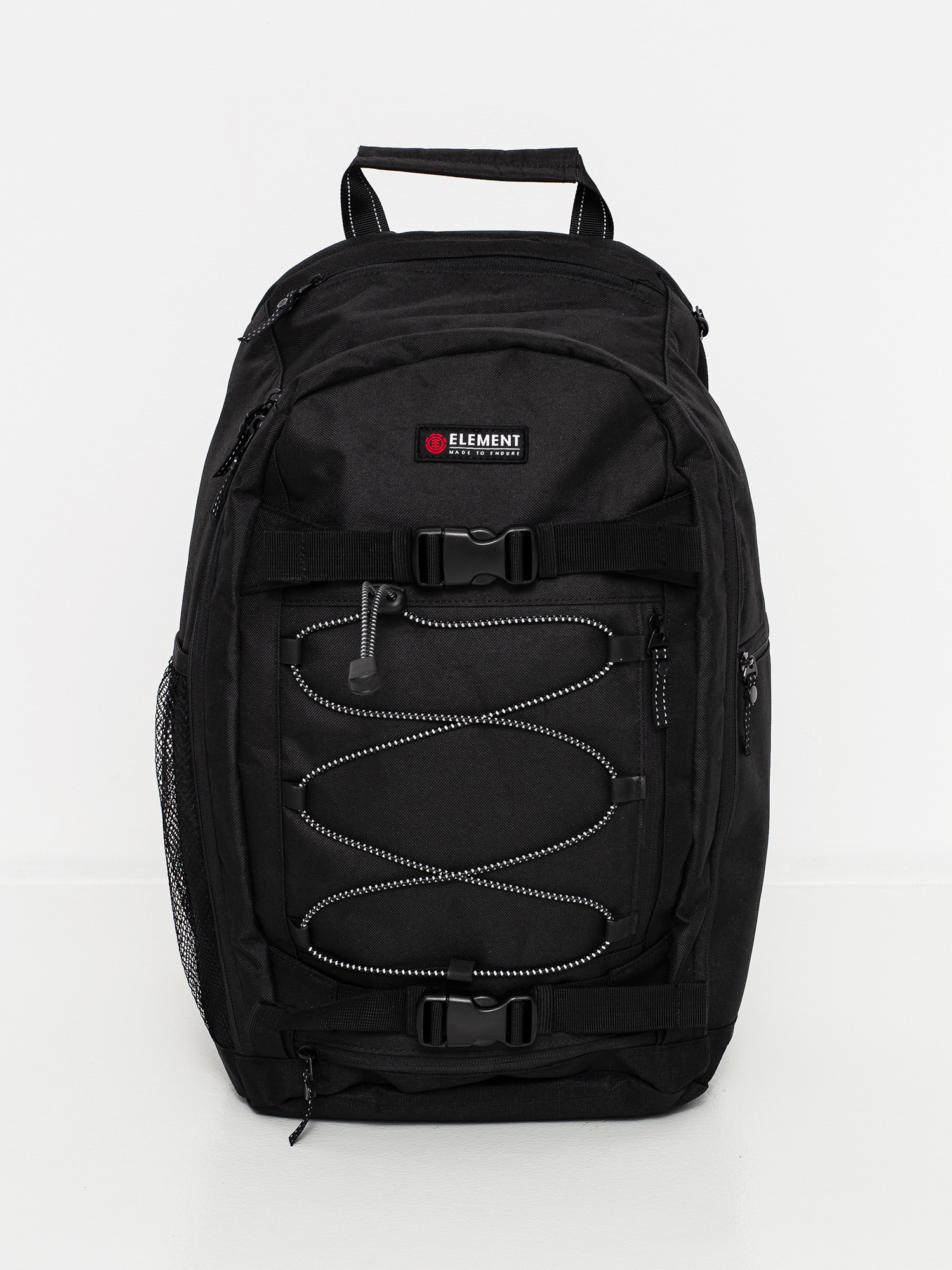 all black backpack