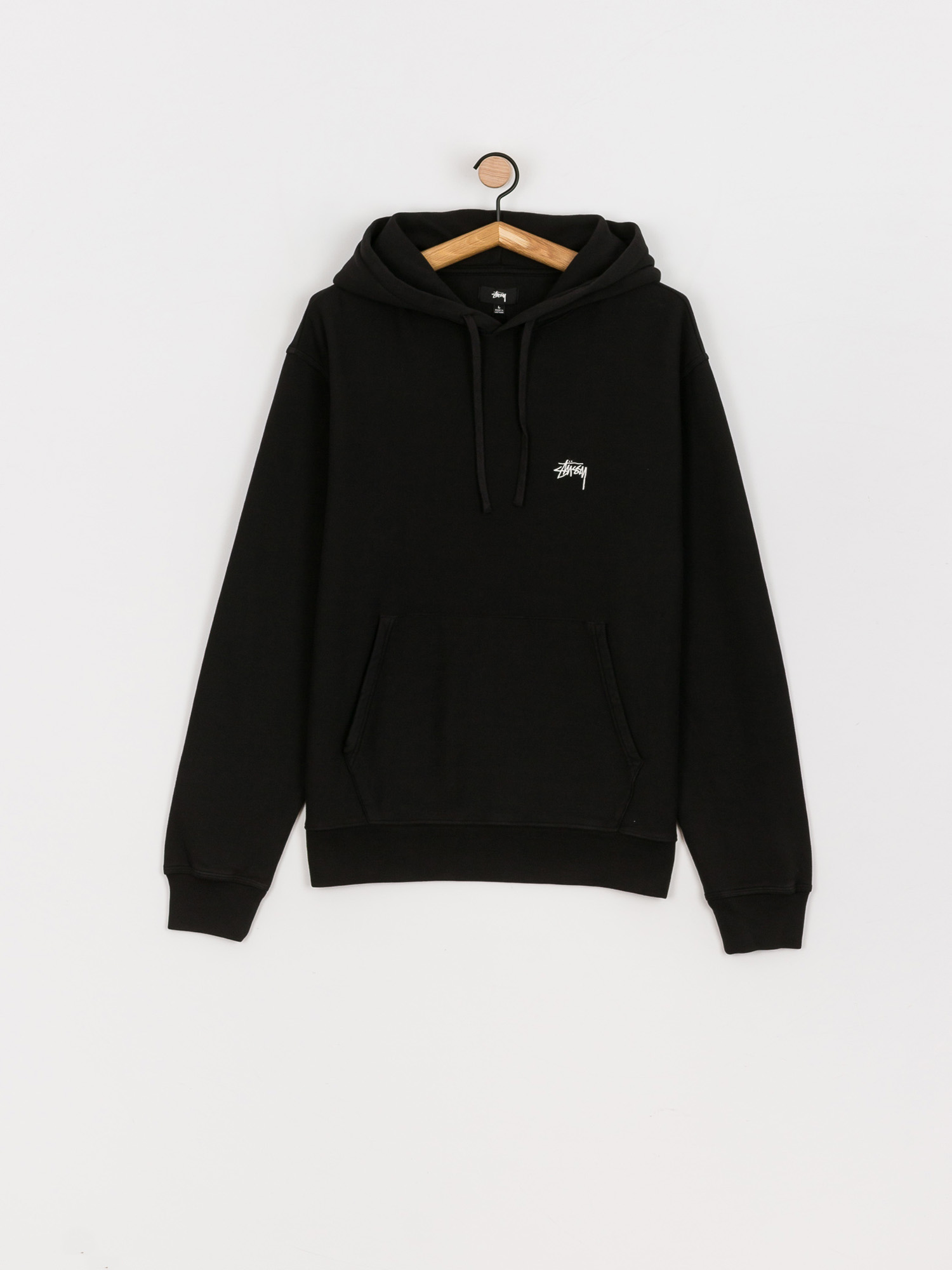 Stussy Stock Logo HD Hoodie (black)