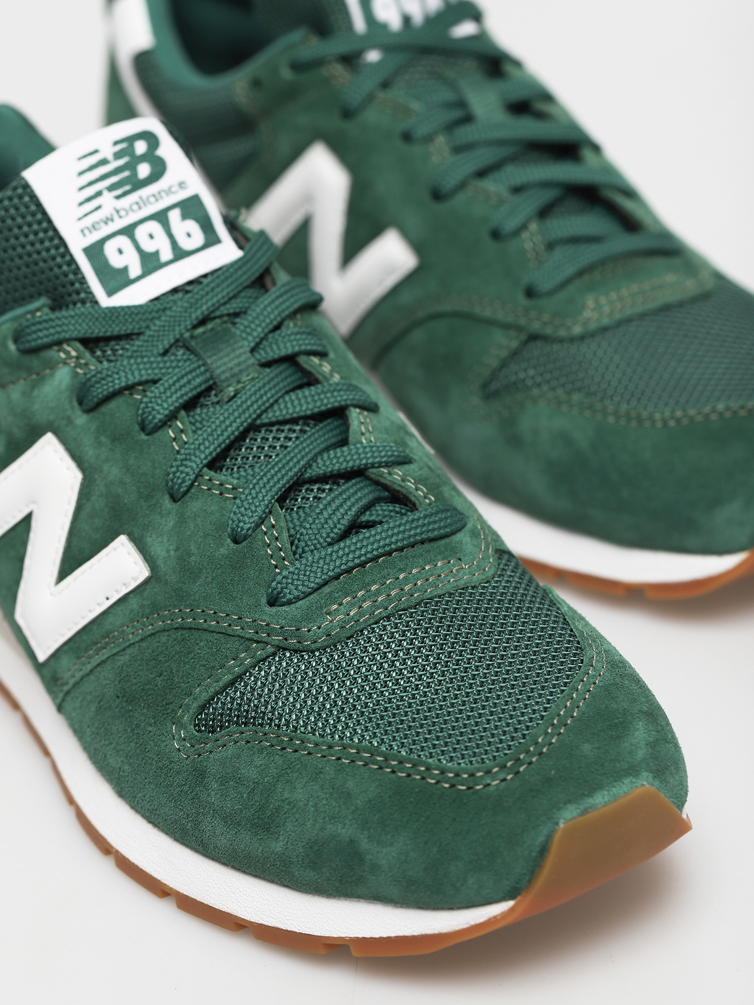 New Balance 996 Shoes (green/white)