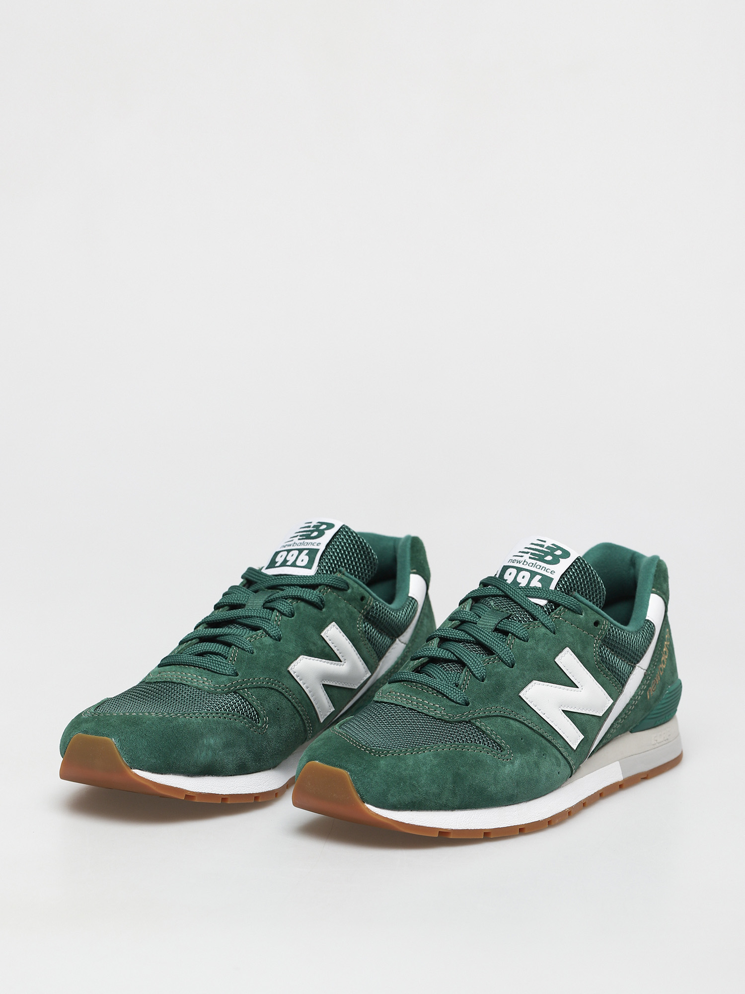 New Balance 996 Shoes (green/white)