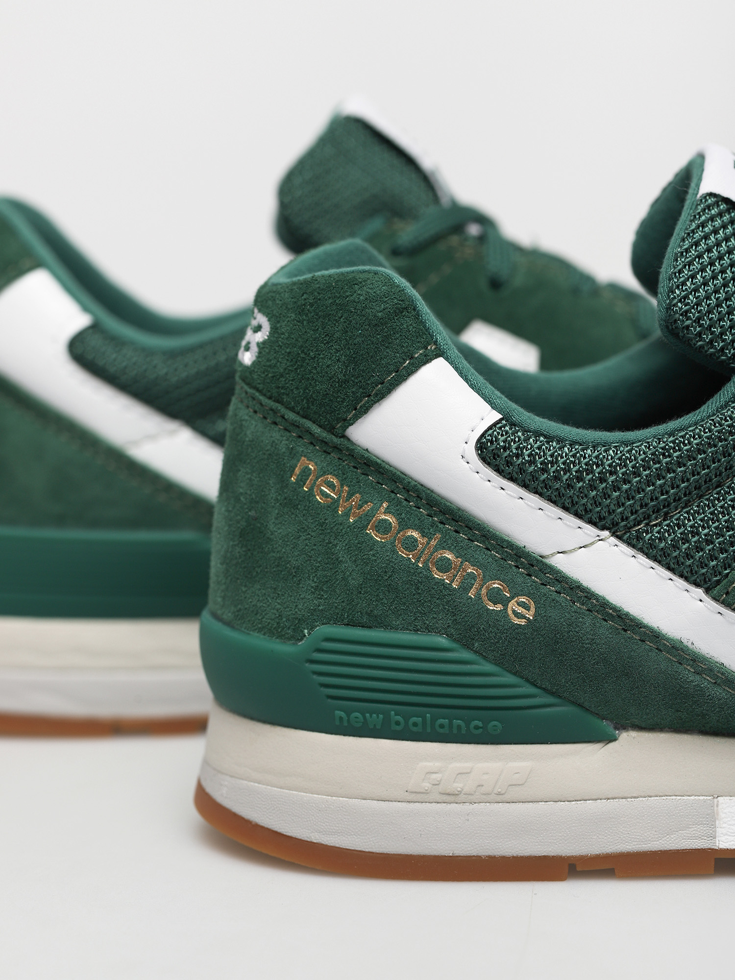 New Balance 996 Shoes (green/white)