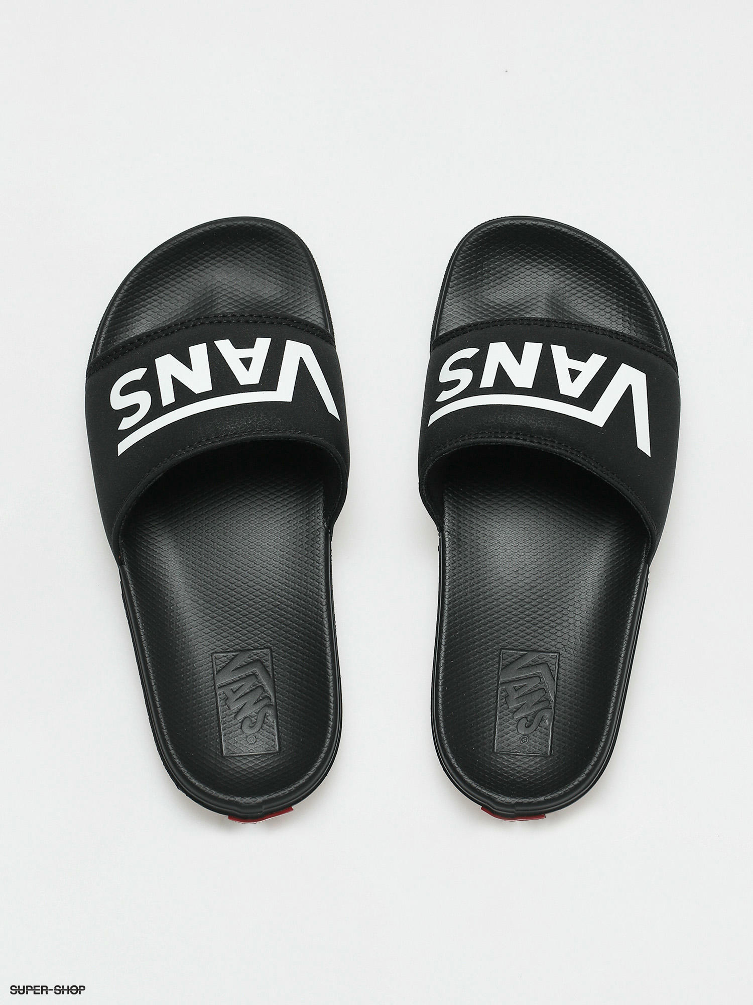 vans sliders black