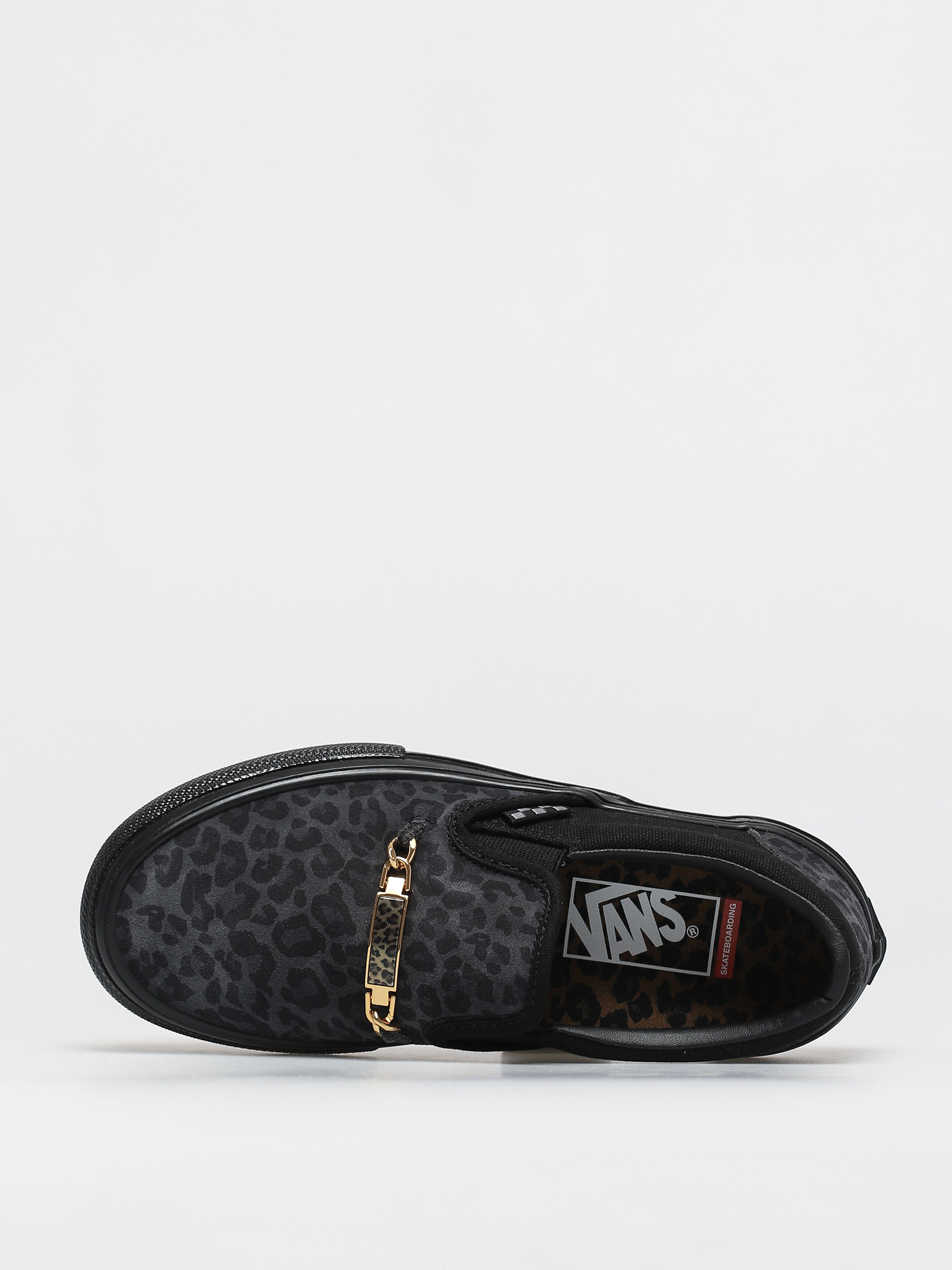 Vans Skate Slip On Shoes (cher strauberry/cheetah)
