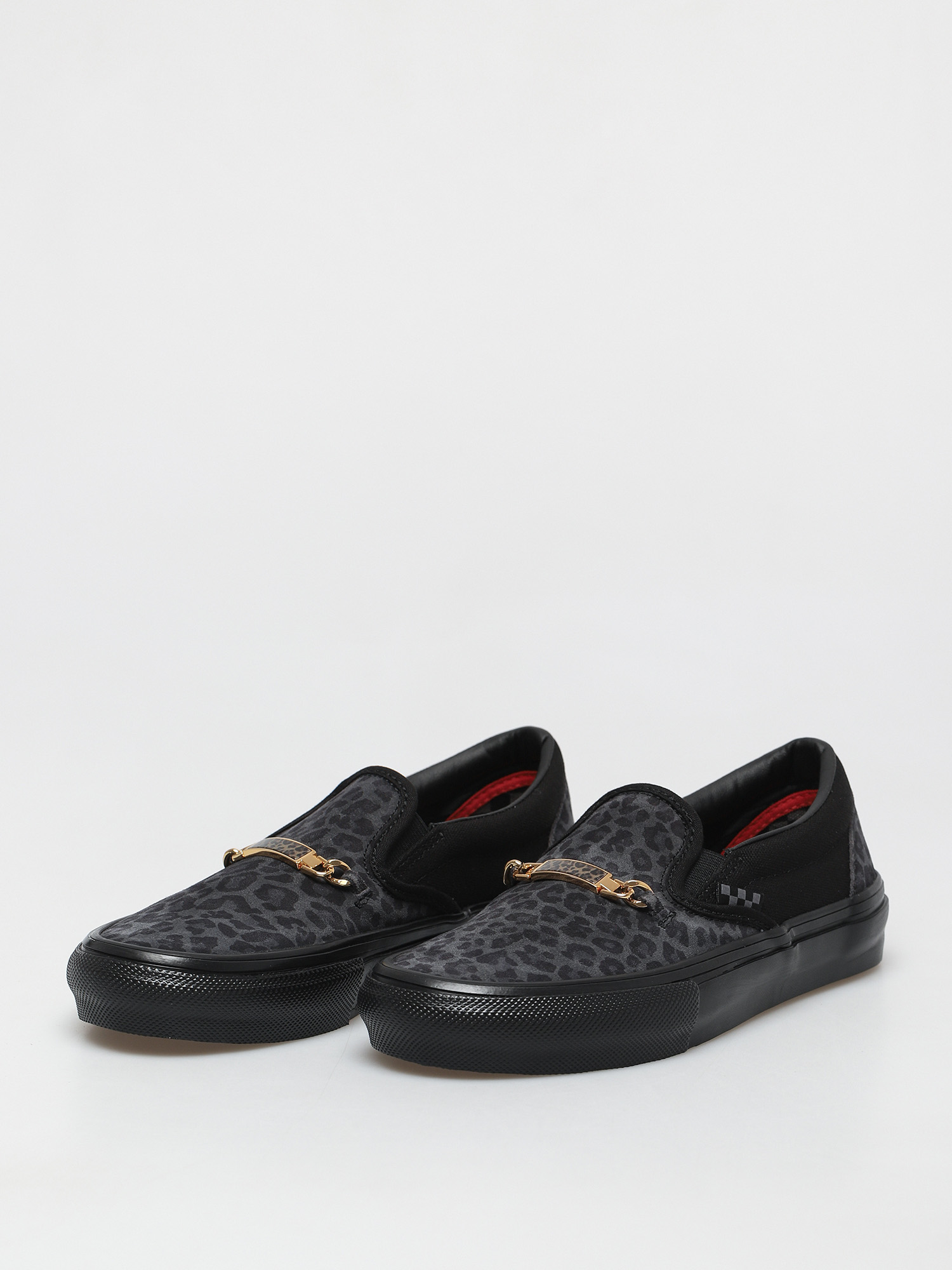 Vans Skate Slip On Shoes (cher strauberry/cheetah)