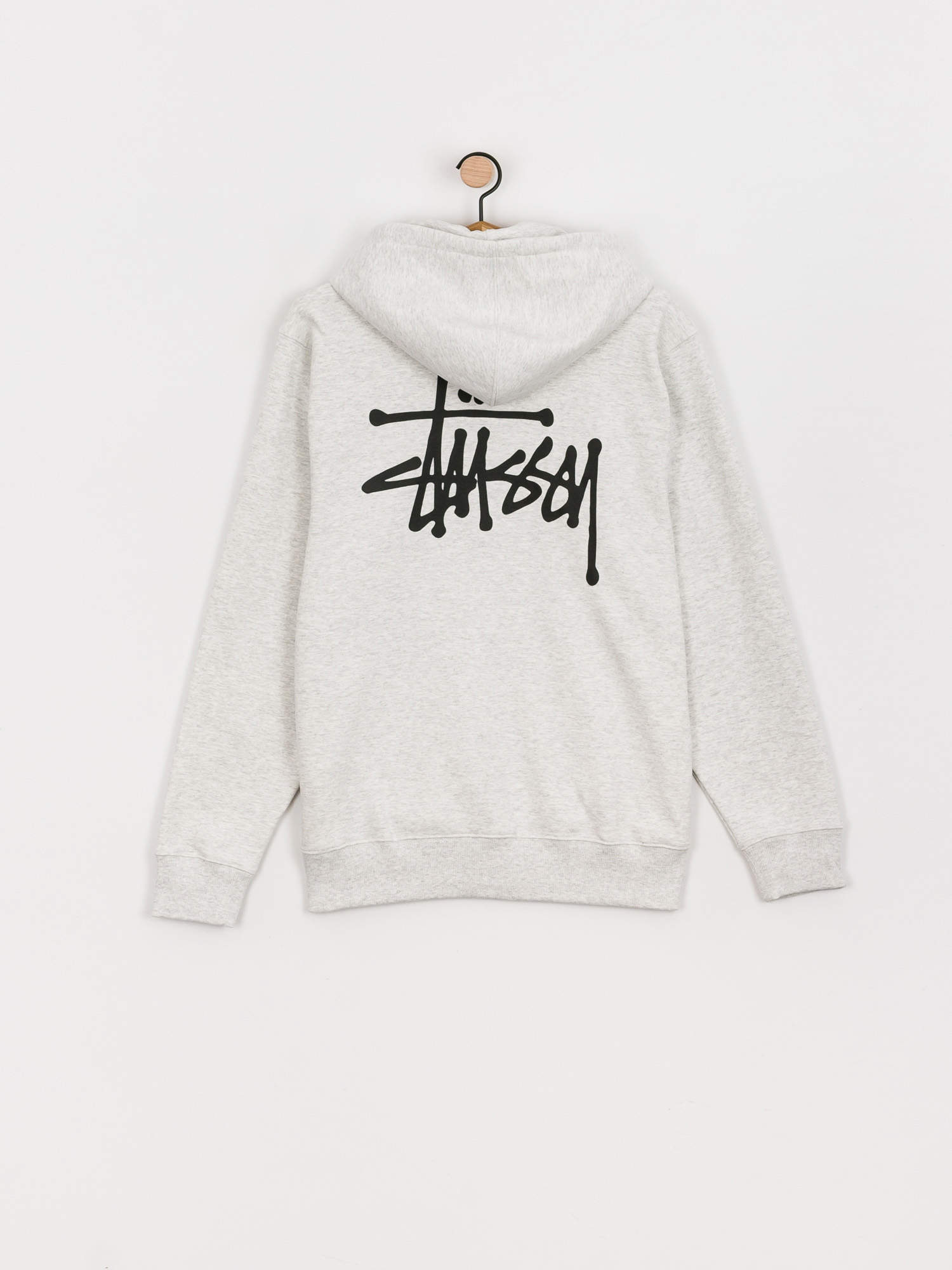 Stussy Basic ZHD Hoodie - grey (ash heather)