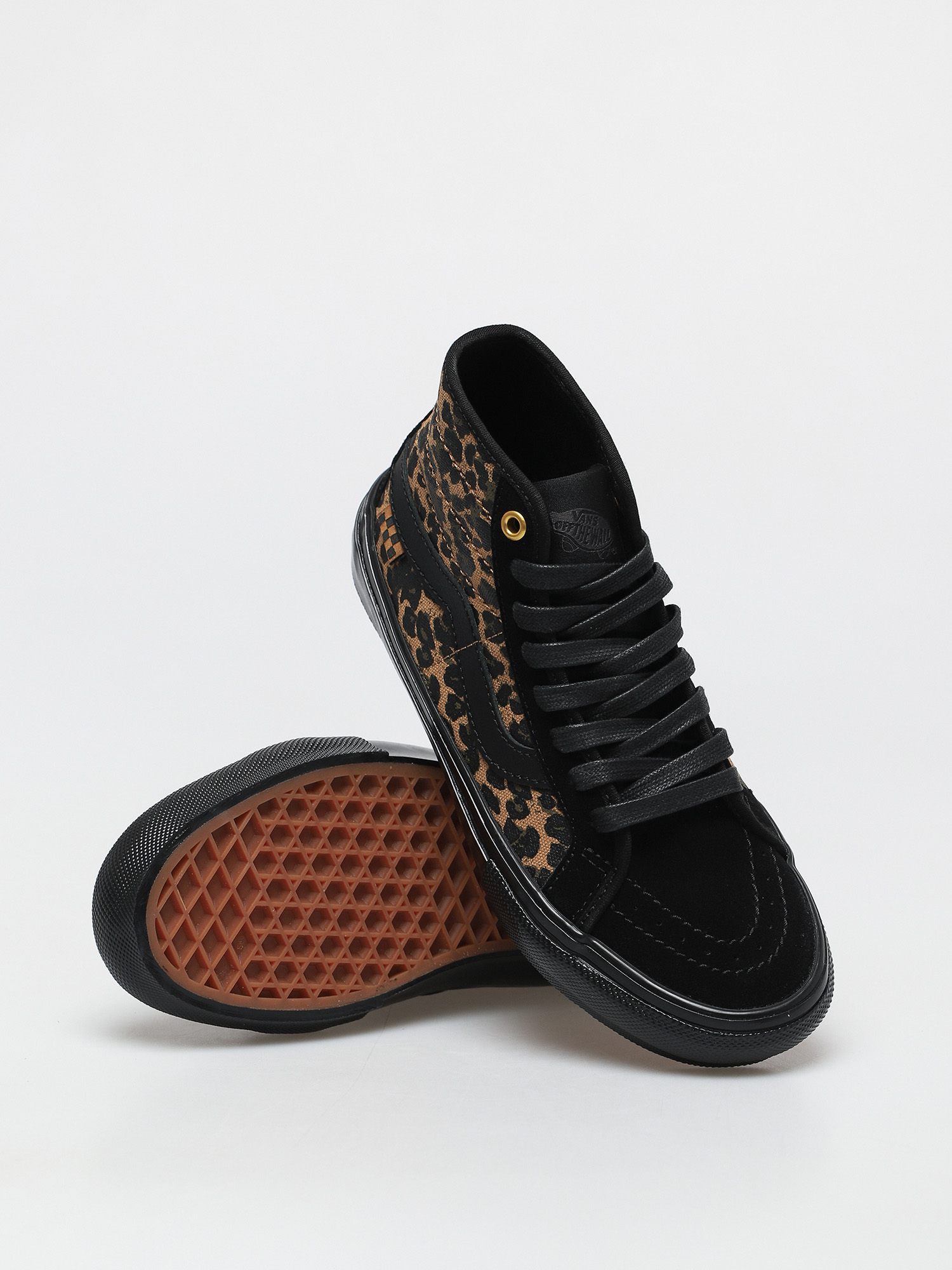 Vans Skate Sk8 Hi Decon Shoes (cher strauberry/cheetah)