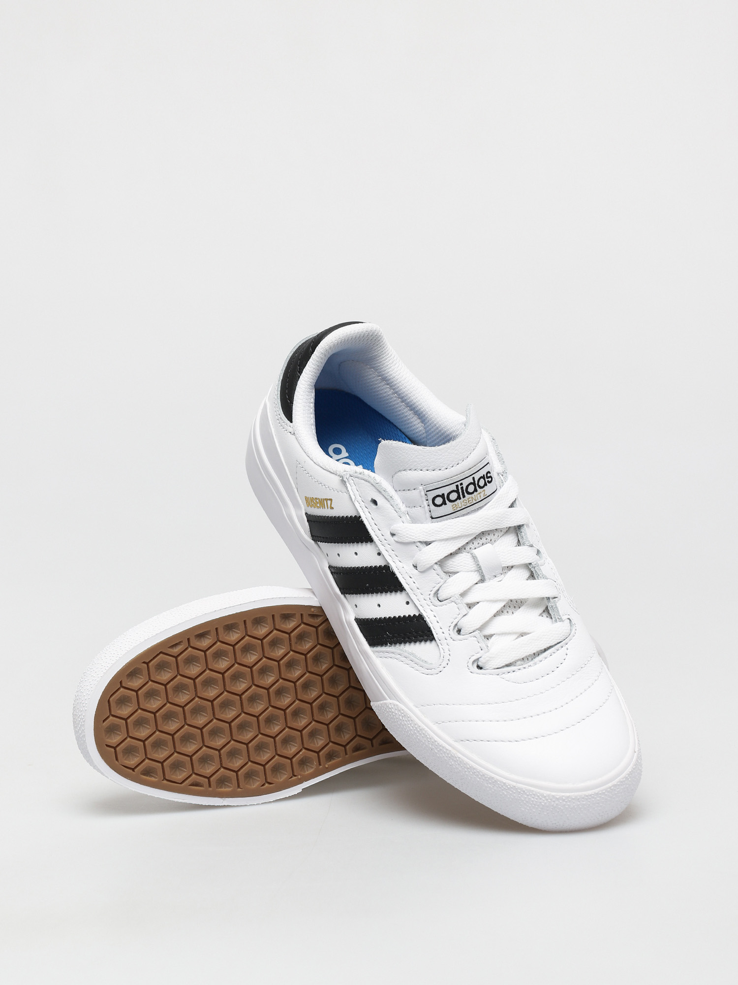 adidas Busenitz Vulc II Shoes - white (ftwwht/cblack/goldmt)