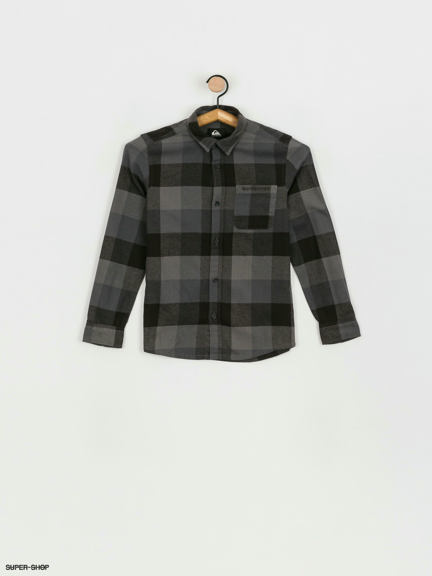 quiksilver fleece lined flannel