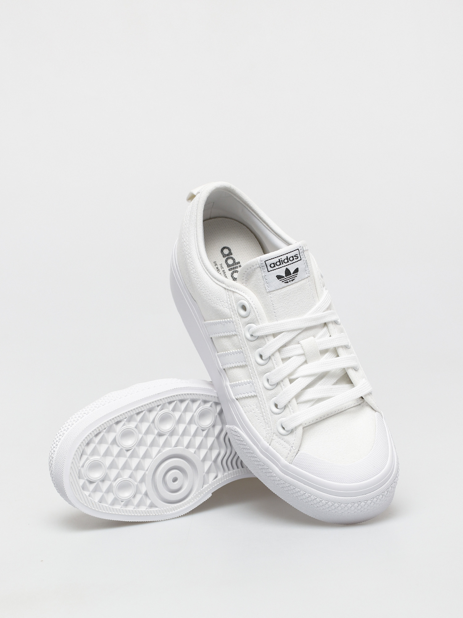 Adidas Originals Nizza Platform Shoes Wmn (cwhite/cwhite/cwhite)