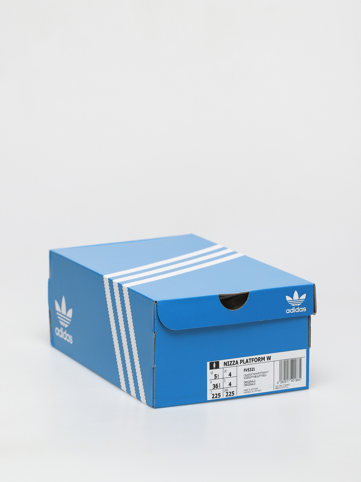 adidas Originals Nizza Platform Shoes Wmn (cblack/cwhite/cwhite)