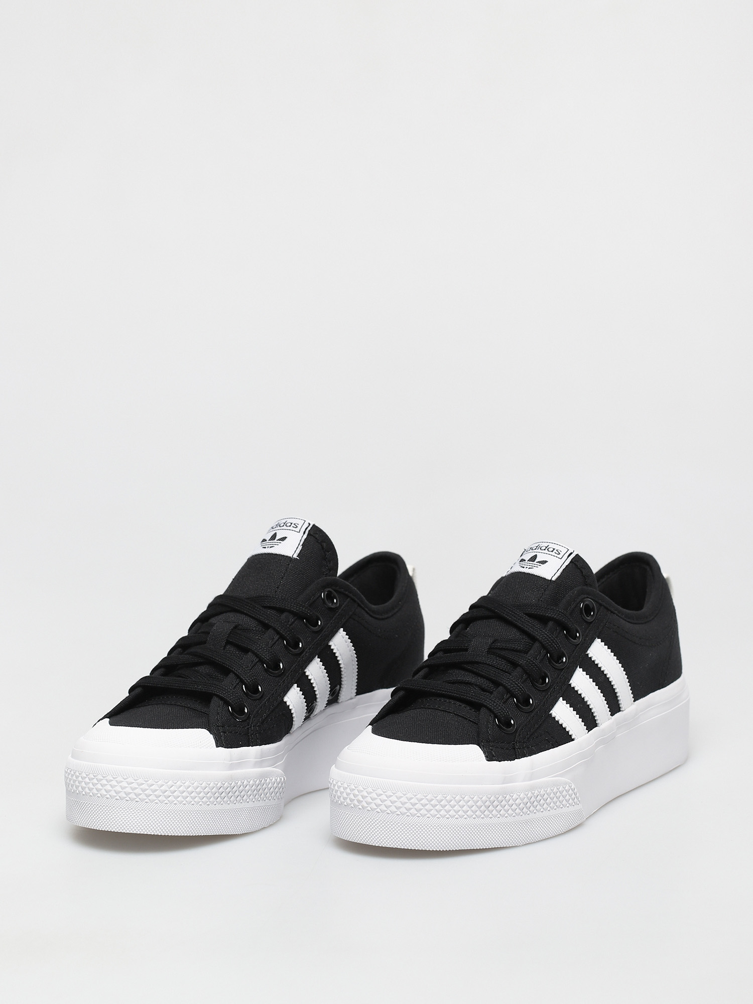 adidas Originals Nizza Platform Shoes Wmn (cblack/cwhite/cwhite)