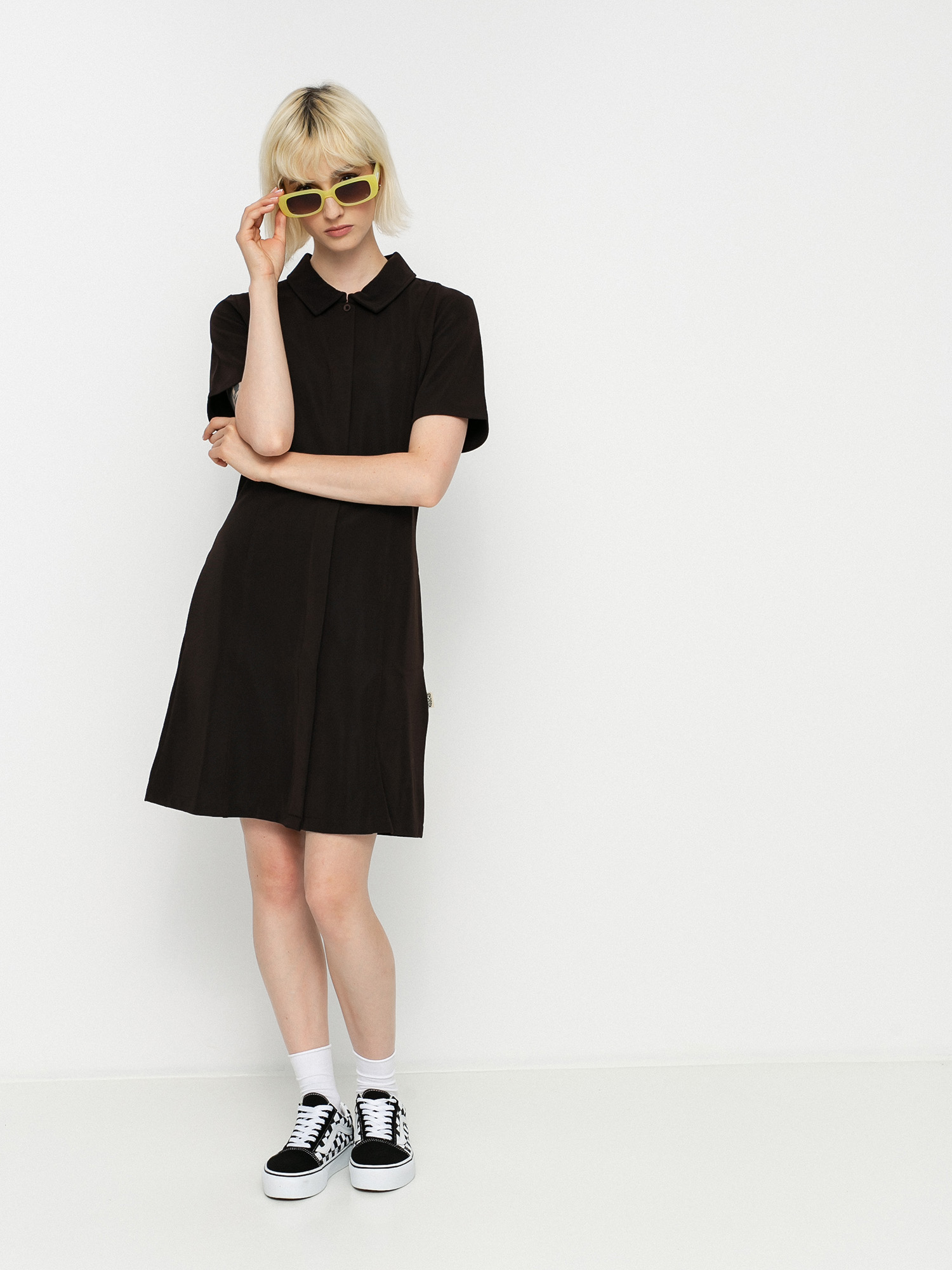 Stussy Zim Dress Wmn (charcoal)