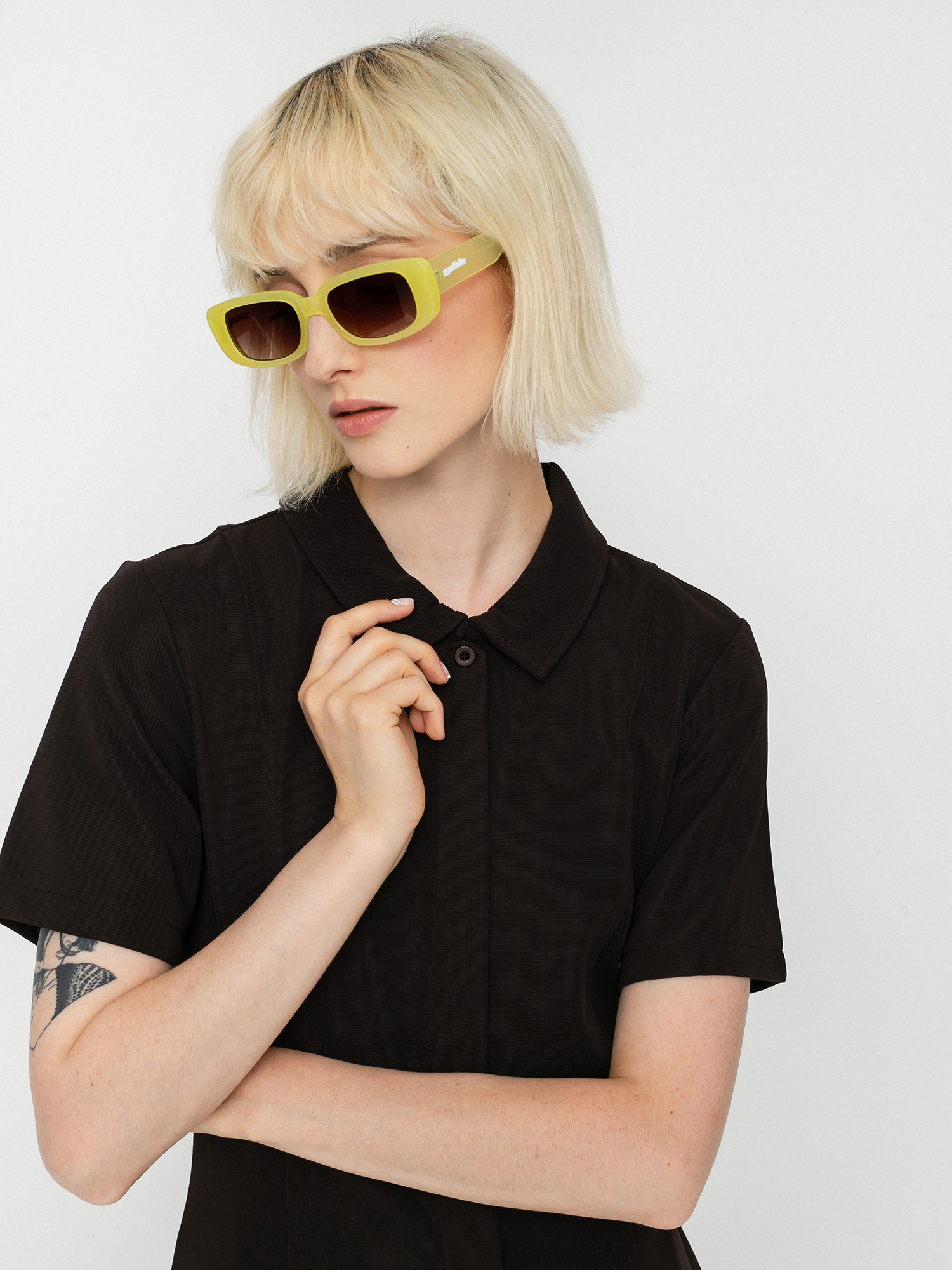 Stussy Zim Dress Wmn (charcoal)