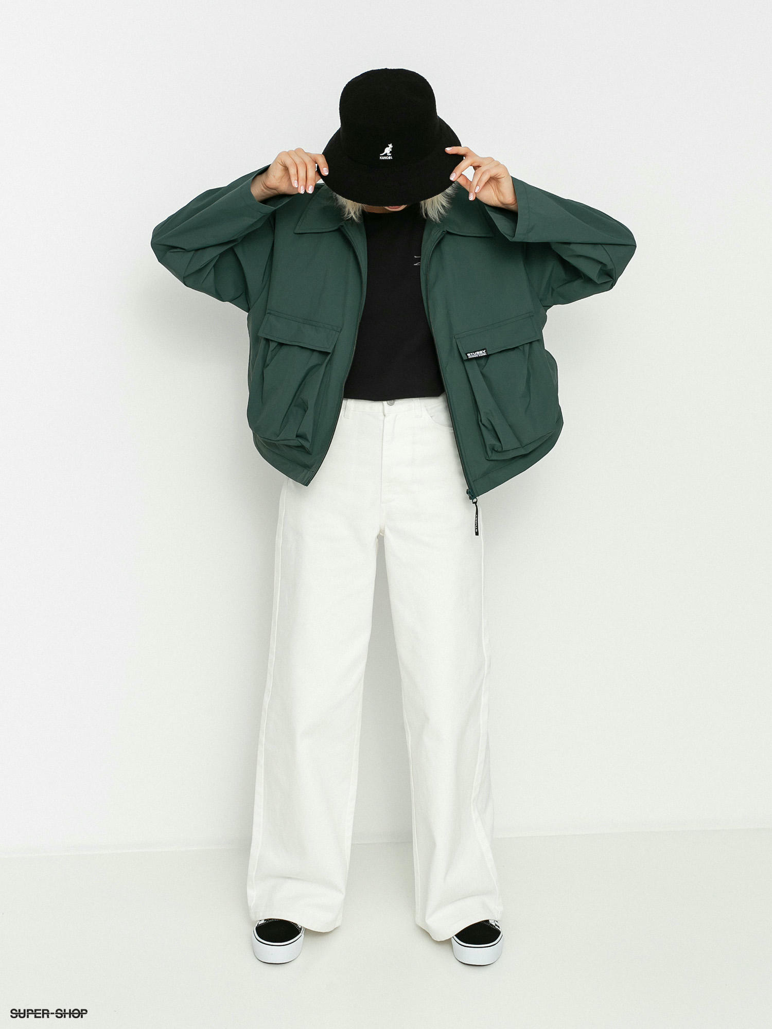 Stussy Amia Jacket Wmn (swamp)