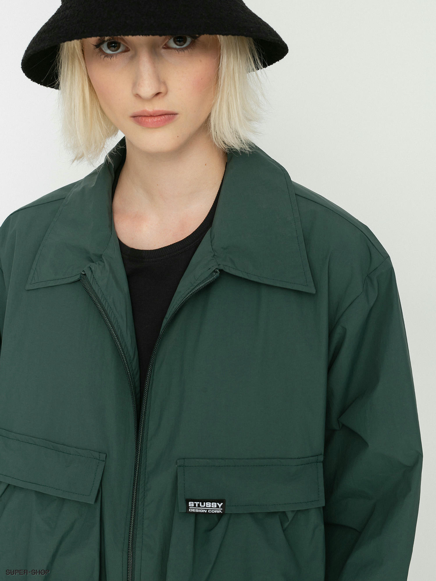 Stussy Amia Jacket Wmn (swamp)